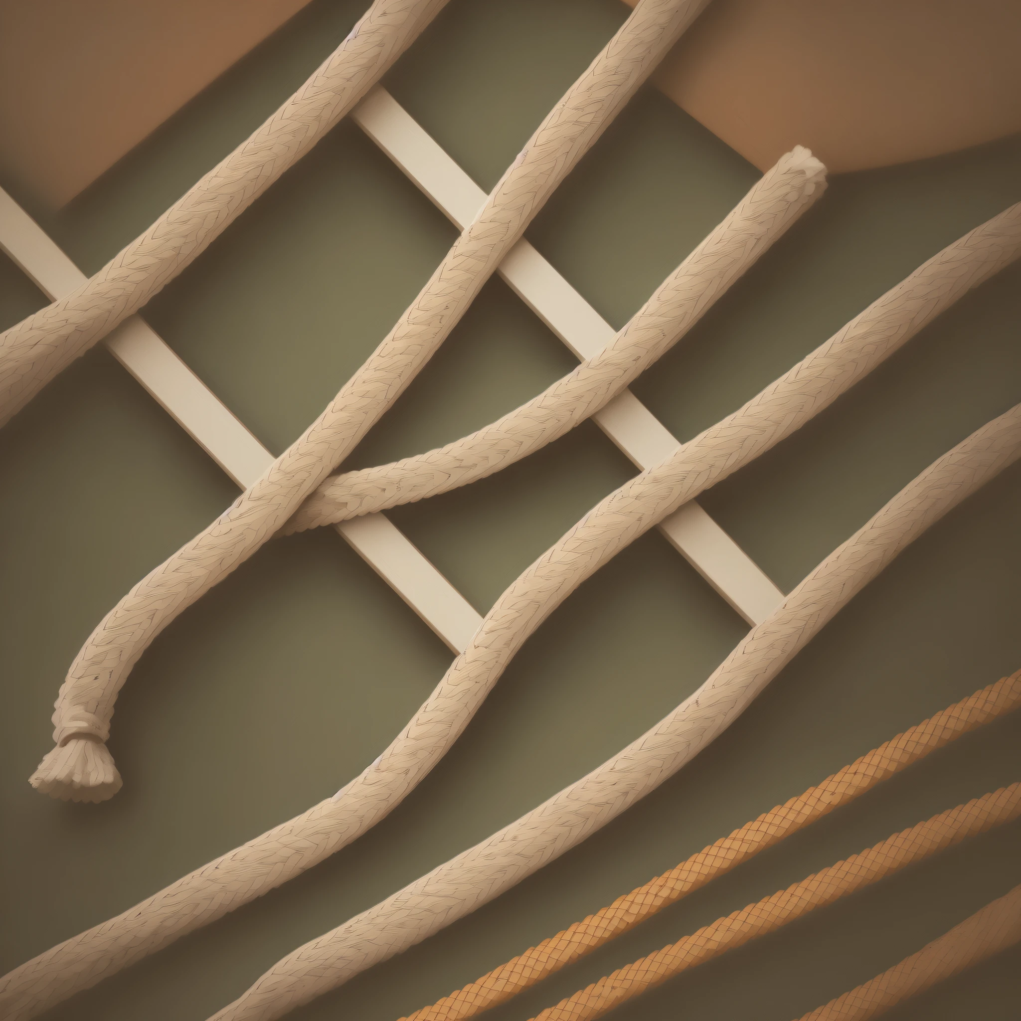 just two letters AL which are intertwined with logo-sized laces