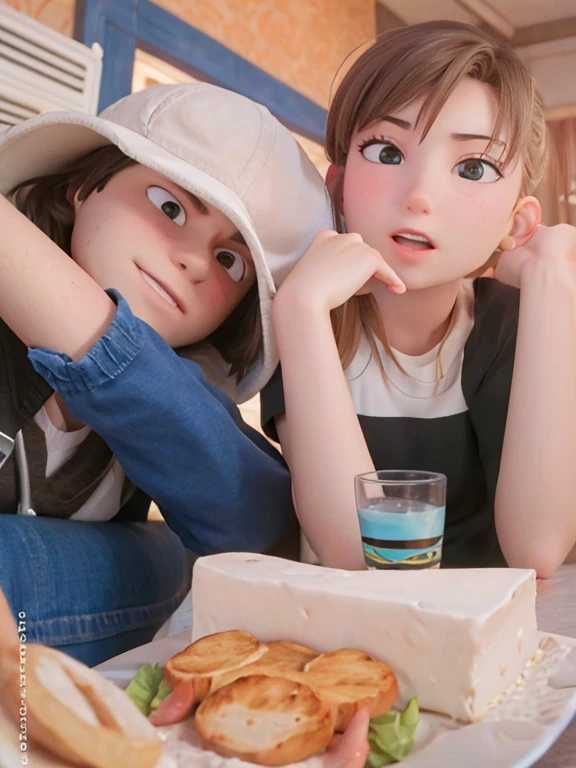 Lovers boy and girl