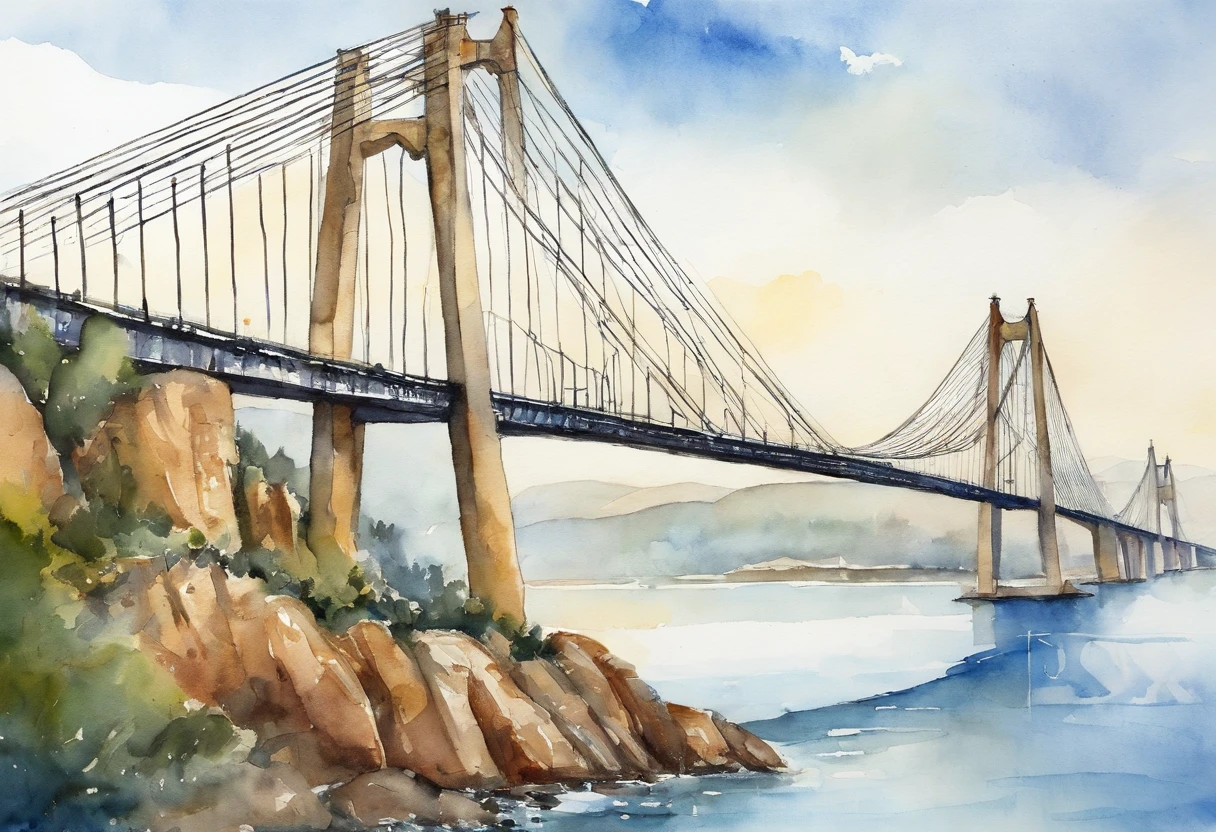 Dalian Xinghai Bridge Suspension Bridge