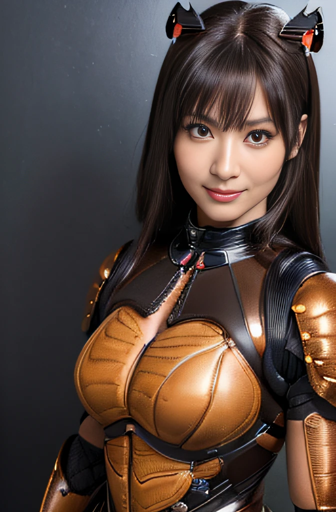 (high resolution,masterpiece,best quality,extremely detailed CG, anime, official art:1.4), realistic, photo, amazing fine details, all intricate, gloss and shiny,awesome many layers, 8k wall paper, 3d, sketch, kawaii, illustration,( solo:1.4), perfect female proportion,villainess, (fusion of dark brown cockroach and lady:1.4), (brown cockroach form lady:1.2), (brown cockroach lady:1.2), (fusion:1.2), (solo:1.4), (evil smile:1.2), muscular, abs, (cockroach brown exoskeleton bio insect suit:1.4), (cockroach brown exoskeleton bio insect armor:1.2), (brown transparency cockroach wing:1.4), (brown cockroach antennae:1.3),