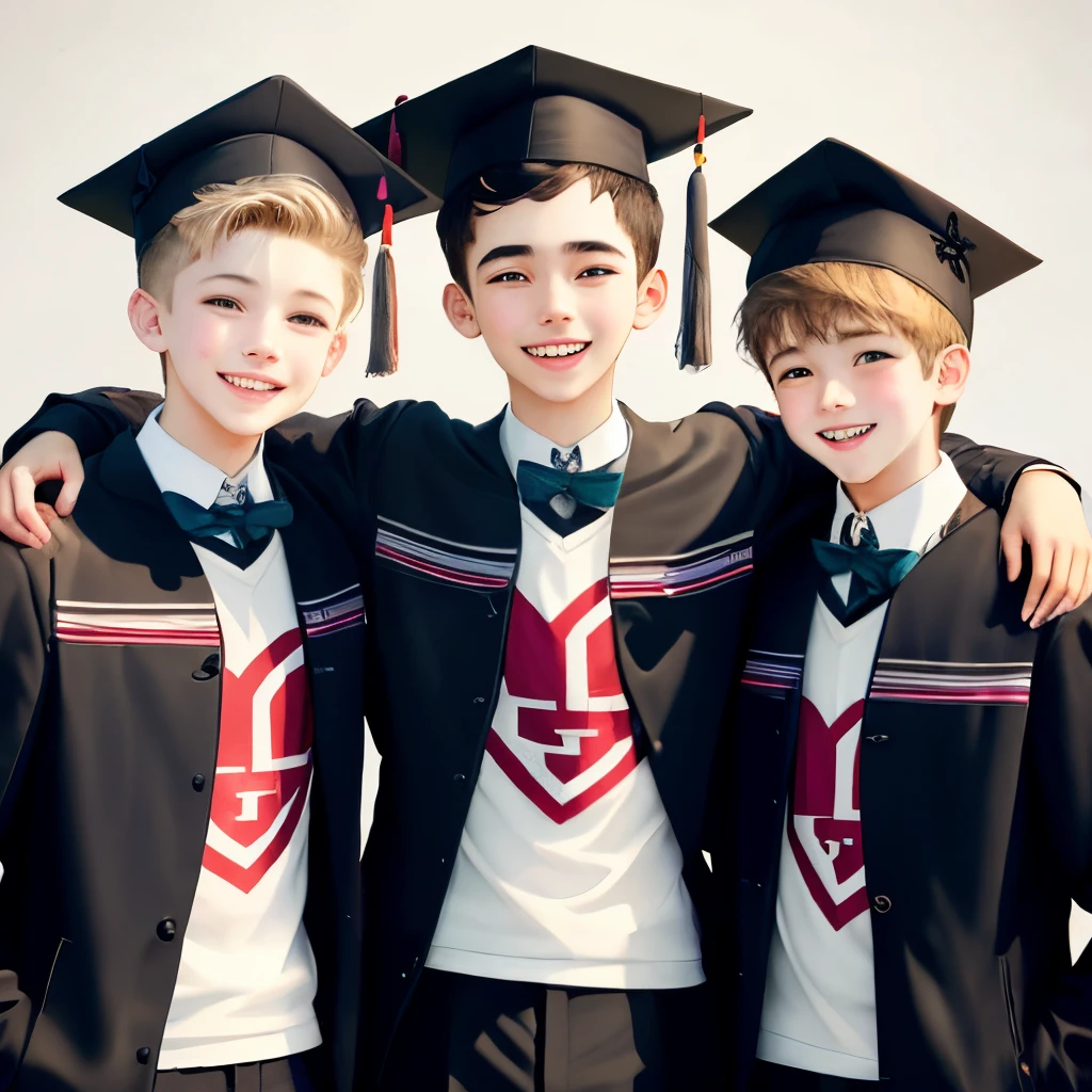 3 boys in college
