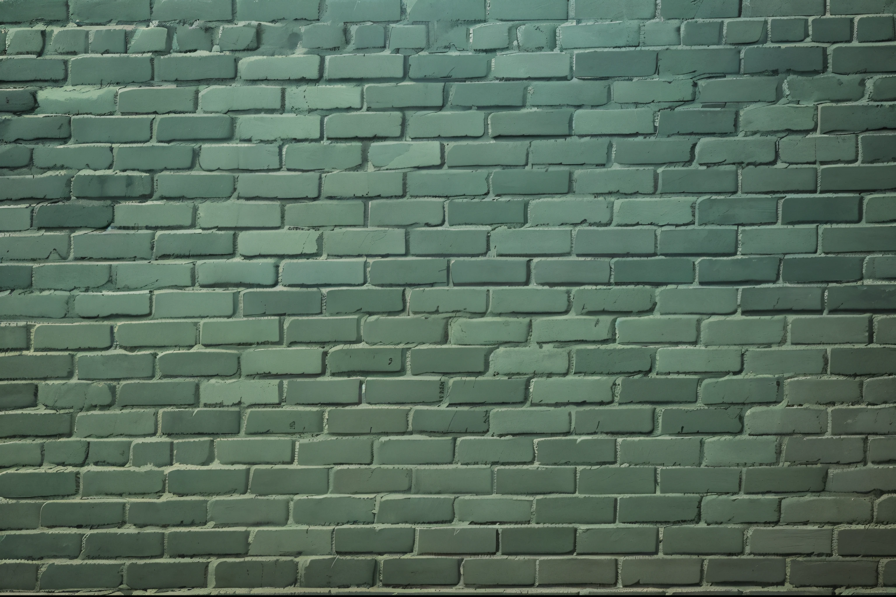 brick wall with a green tile pattern in a dark room, brick wall background, cement brick wall background, brick wall texture, brick, brick wall, concrete brick background, brick walls, bricks, texture for 3d, texture for 3 d, texture, green wall, solid background, painted on a brick wall, old brick walls, dark green background