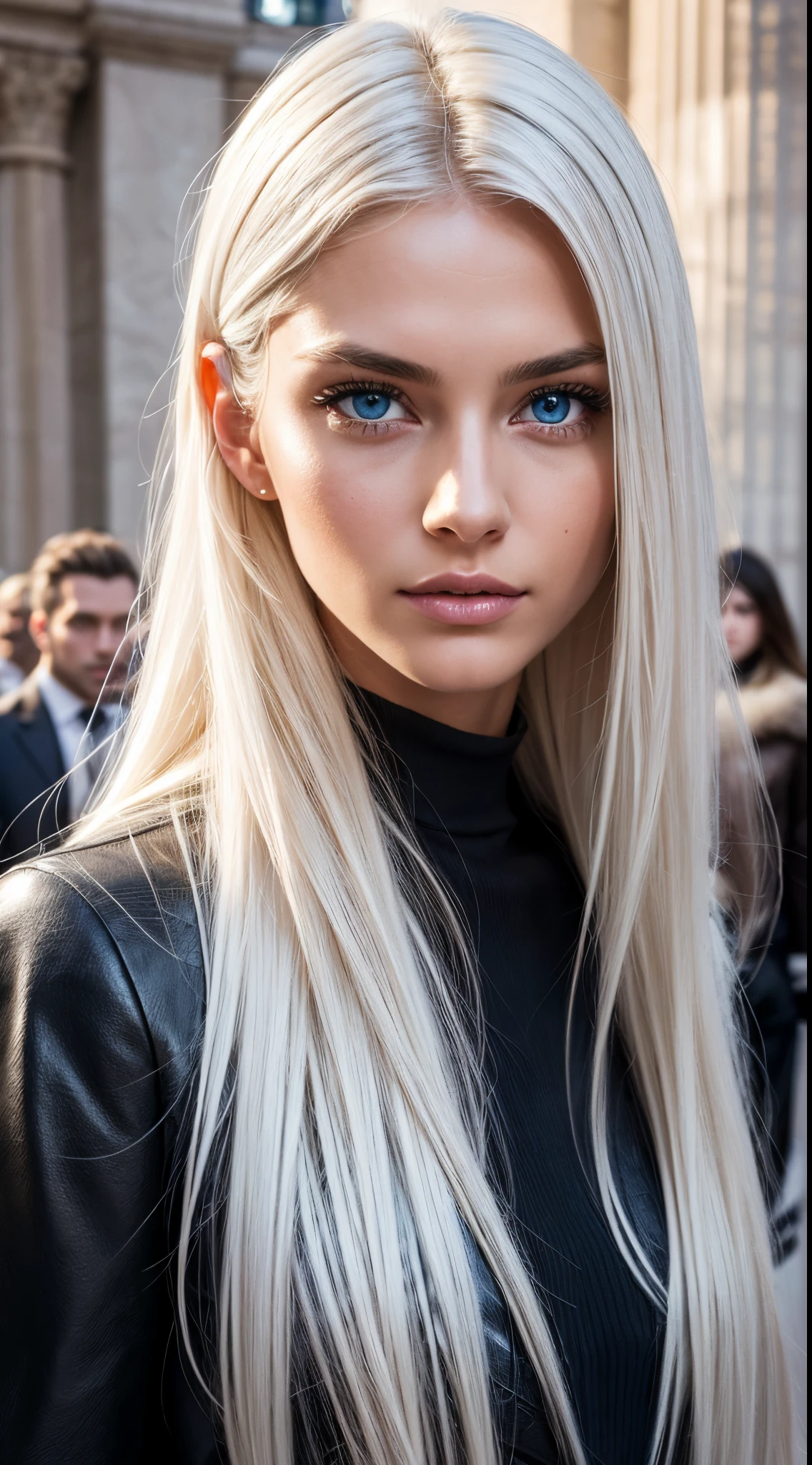 A closeup of a beautiful woman with a tattoo on her arm, menina atraente, Foto de perfil do headshot, cabelo e maquiagem escuros, cabelo escuro maravilhoso, with pale skin, pale glowing skin, She has black hair, messy black hair, pale fair skin!!, menina com cabelo preto, Natalya Krasavina known as Nata Lee, cabelo preto rosto bonito, pale skin!, cabelos escuros