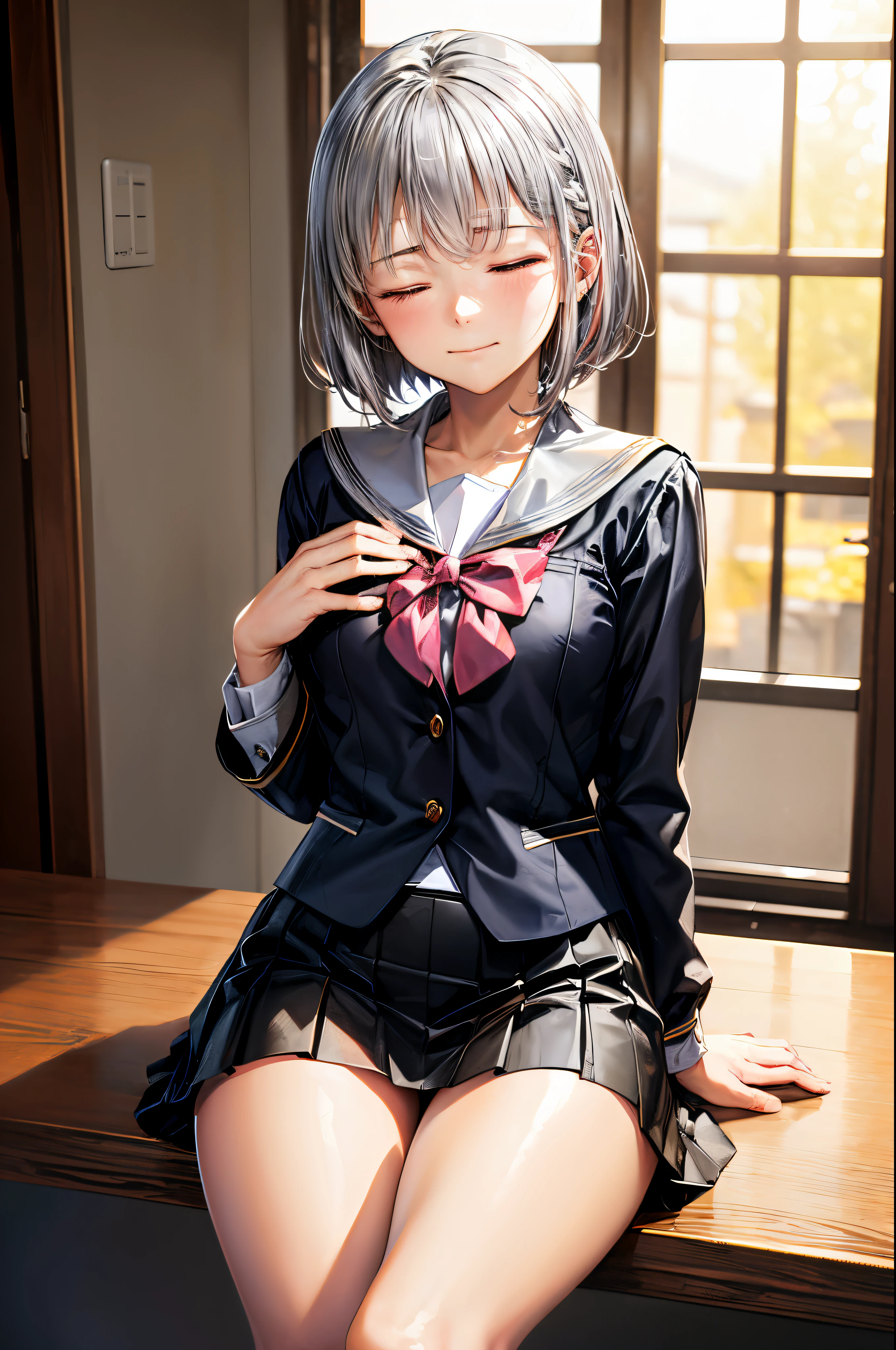 ((a closed mouth:1.5)), ((closed eye:1.5)),