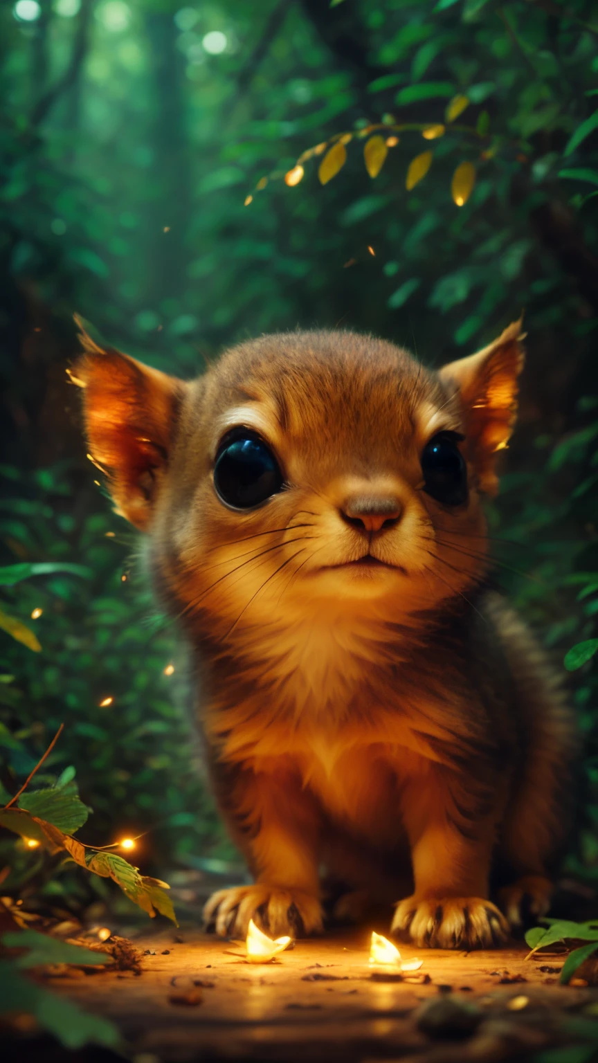 真实感, Realism,Squirrel, tasseled ears, tmasterpiece, Brad Jongsan walks in the jungle (Night of the Fireflies), (higly detailed: 1 1), rough face, natural skin, hiquality, NSFW, pretty eyes, (Detailed face and eyes), (s face: 1 2), tumult, Complementary, real-photo, ...PSD, Lightweight Film Photography, sharp-focus, contrast lighting, Detail Skin, high resolution 8k, Crazy detailing, Realistic, professional photo of a, 8K UHD, dslr, soft light,  hiquality, film grains, Fujifilm XT3