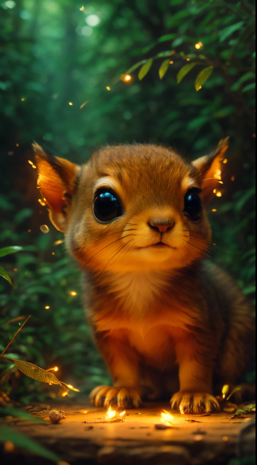 真实感, Realism,Squirrel, tasseled ears, tassels on the ears, Small horns, horns on the head near the ears, tmasterpiece, Brad Jongsan walks in the jungle (Night of the Fireflies), (higly detailed: 1 1), rough face, natural skin, hiquality, NSFW, pretty eyes, (Detailed face and eyes), (s face: 1 2), tumult, Complementary, real-photo, .....PSD, Lightweight Film Photography, sharp-focus, contrast lighting, Detail Skin, high resolution 8k, Crazy detailing, Realistic, professional photo of a, 8K UHD, dslr, soft light,  hiquality, film grains, Fujifilm XT3