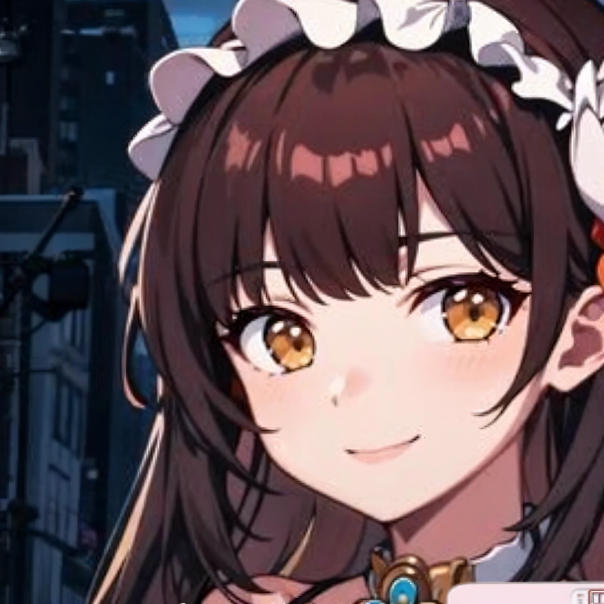 anime girl with a flower in her hair holding a cell phone, from the azur lane videogame, ayaka genshin impact, kawacy, cushart krenz key art feminine, fine details. girls frontline, characters from azur lane, anime visual of a cute girl, detailed key anime art, marin kitagawa fanart, ayaka game genshin impact