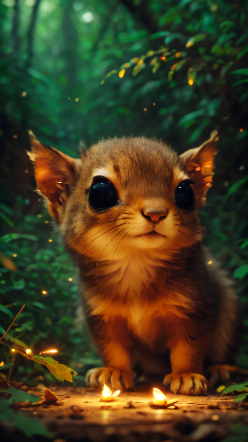 真实感, Realism,A fluffy tail sticks out from behind., Squirrel, tasseled ears, Small horns, tmasterpiece, Brad Jongsan walks in the jungle (Night of the Fireflies), (higly detailed: 1 1), rough face, natural skin, hiquality, NSFW, pretty eyes, (Detailed face and eyes), (s face: 1 2), tumult, Complementary, real-photo, .......PSD, Lightweight Film Photography, sharp-focus, contrast lighting, Detail Skin, high resolution 8k, Crazy detailing, Realistic, professional photo of a, 8K UHD, dslr, soft light, hiquality, film grains, Fujifilm XT3