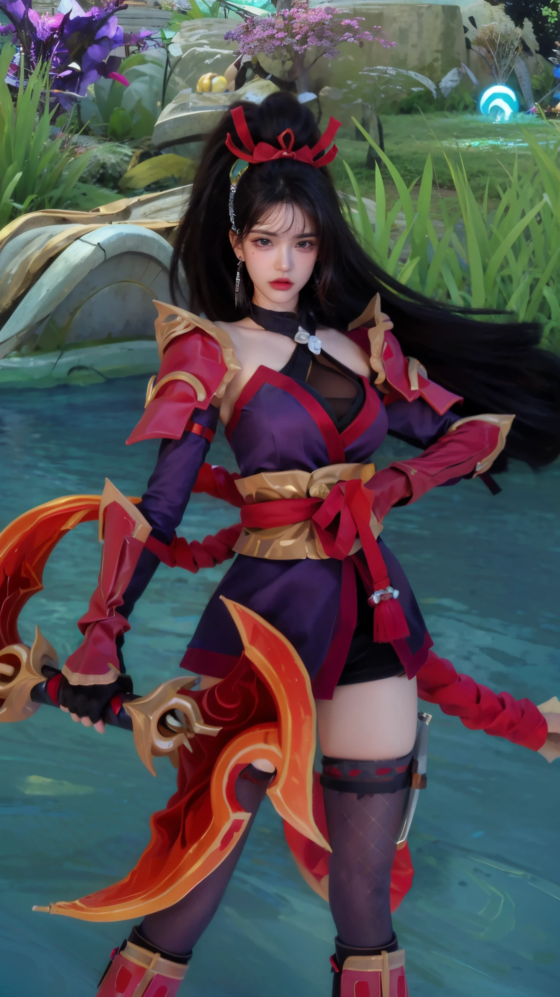 (photorealistic:1.4), best quality, masterpiece, ultra high res, 1girl, (detailed face:1.2), (detailed eyes:1.2), (detailed hair:1.2), (detailed clothes:1.2), 4k, (detailed color:1.2),