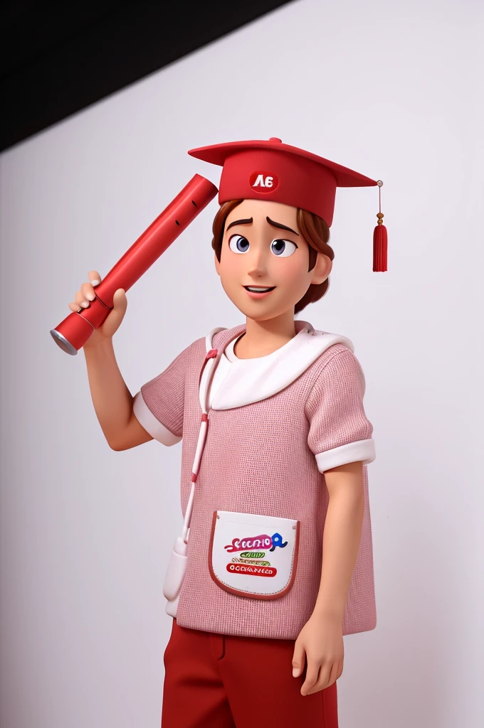 Poster no estilo disney pixar