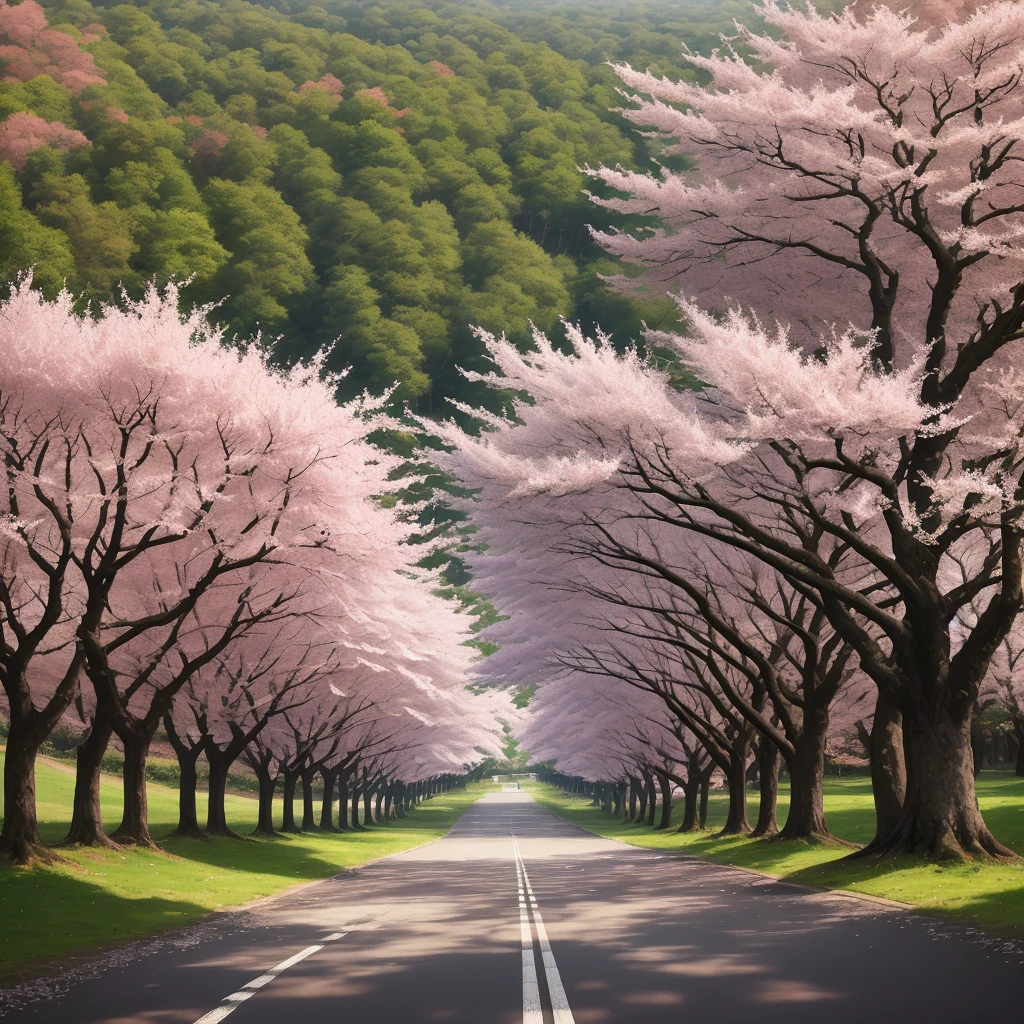 cherry trees