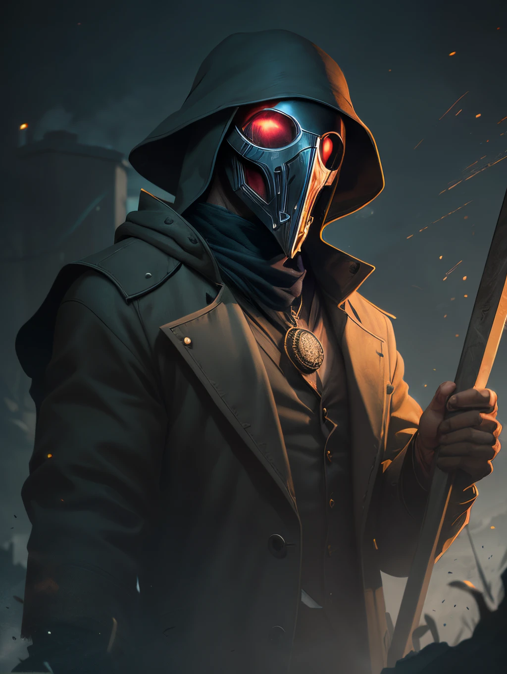 plague doctor by charlie bowater and titian and artgerm, full-body portrait, intricate, face, forest, elegant, grey mist, beautiful, highly detailed, dramatic lighting, sharp focus, trending on artstation, artstationhd, artstationhq, unreal engine, 4k, 8k, a highly detailed epic cinematic concept art CG render digital painting artwork scene of a strong male bodybuilder in a grey and yellow coat and hat holding a protest sign. By Greg Rutkowski, Ilya Kuvshinov, WLOP, Stanley Artgerm Lau, Ruan Jia and Fenghua Zhong, trending on ArtStation, made in Maya, Blender and Photoshop, octane render, excellent composition, cinematic dystopian soviet brutalist atmosphere, dynamic dramatic cinematic lighting, aesthetic, very inspirational, arthouse --auto --s2