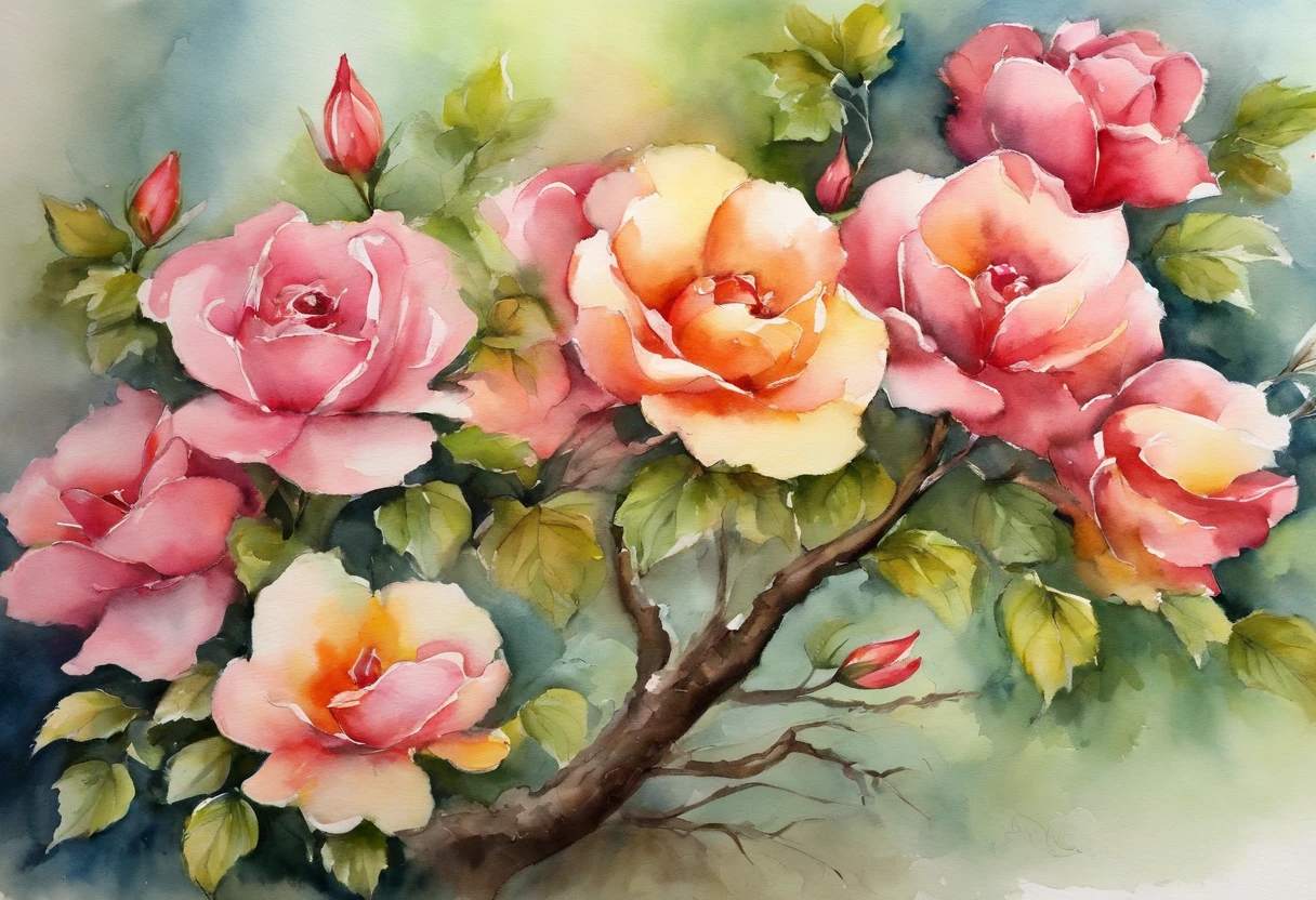 56 months，china rose，Tree