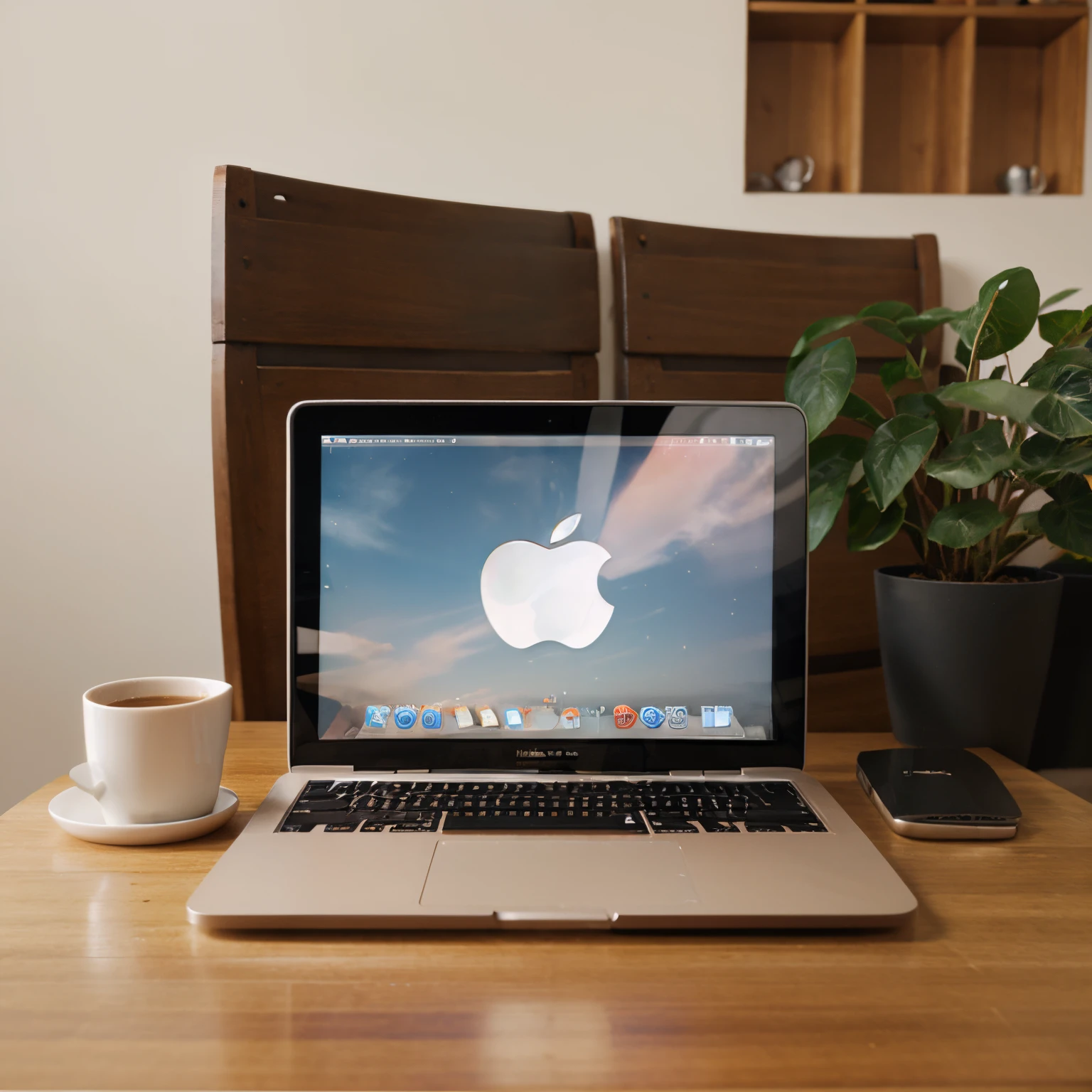 create an advertisement for apple macbook
