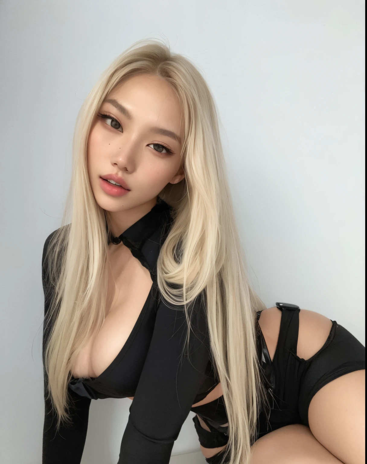 Mulher com cabelos longos e camisa branca posando para uma foto, 18 anos, 1 6 anos, 19-year-old girl, 2 Modelo feminina de 4 anos, com cabelos longos, Asian girl, Lalisa Manobal, Beautiful Asian girl, Asian girl with long hair, Anna Nikonova aka Newmilky, 21 anos