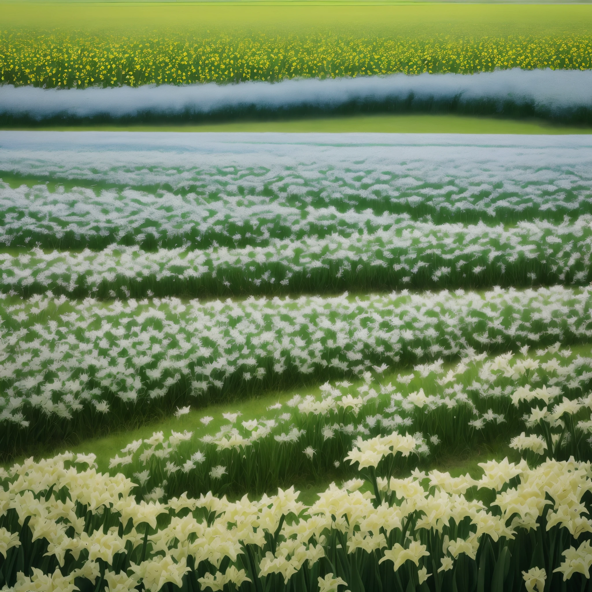 field of lilys