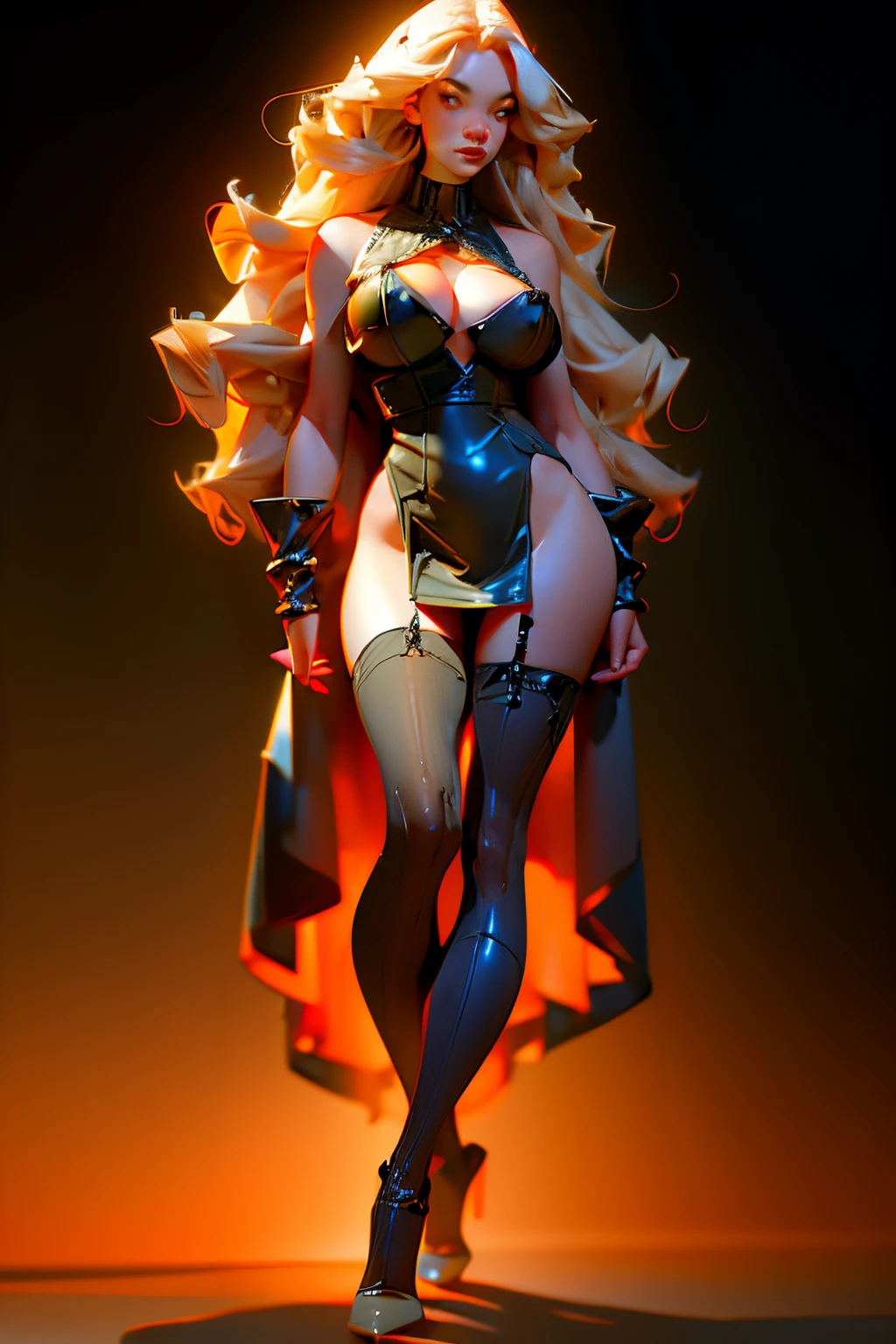 ((Best quality)), ((masterpiece)) (High Dynamic range)
Large breasts
Massive breasts
Cow breasts
Bimbo
Full body
(Arms and legs in sheer stockings)