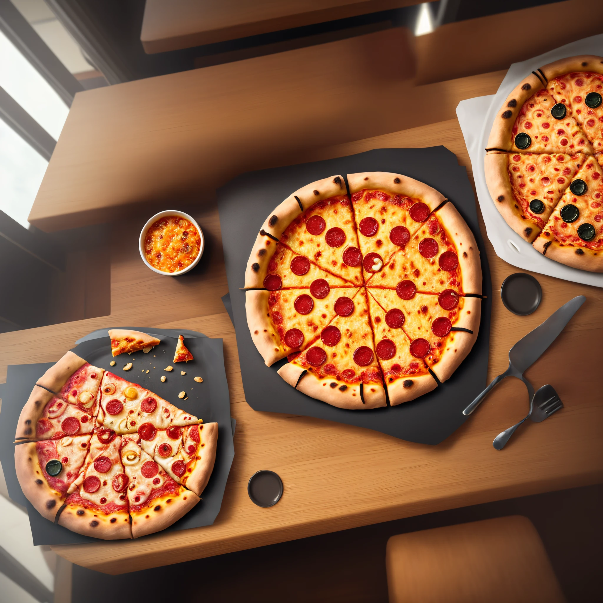 Pizza restaurant logo