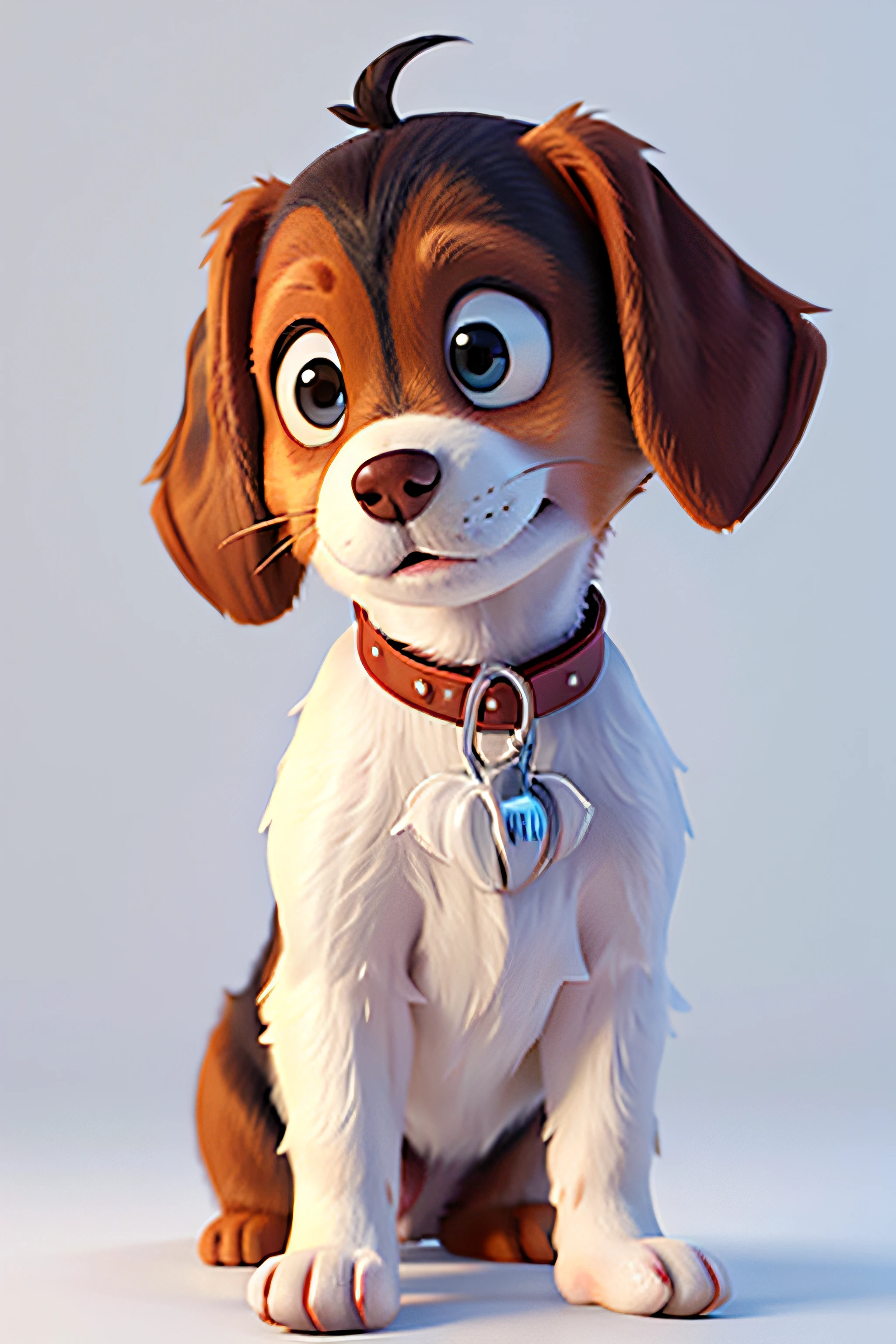 disney pixar estilo cachorros fundo branco