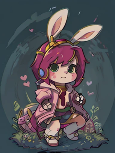 Cartoon rabbit with knife and jacket, lagus the thieving bunny, rabbt_Character, Anthropomorphic rabbit, rabbit warrior, Female Rouge Assassin, bunnypunk, inspired by Kanbun Master, Evil Bugs Bunny, bunny with helmet and sword, inspired by Kawabata Ryūshi, cute anthropomorphic bunny
