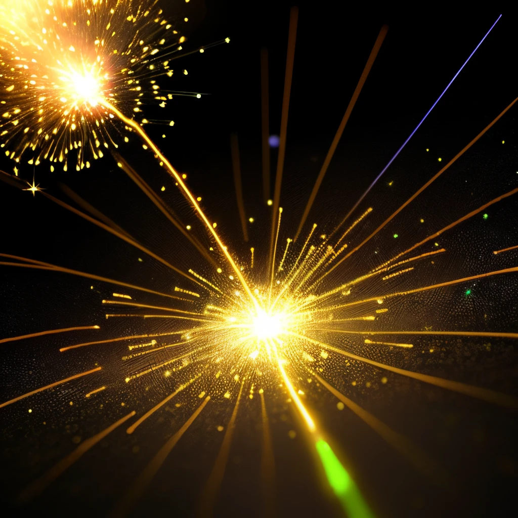 Metallic luminous particle material