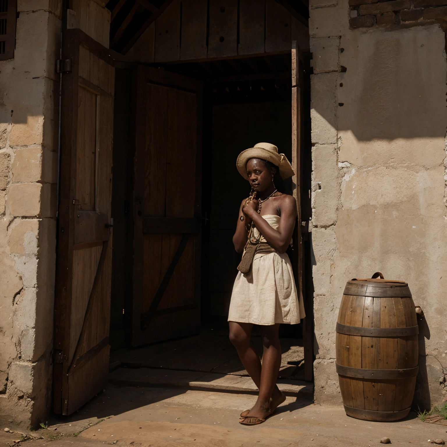 Images of slavery in Colonial times