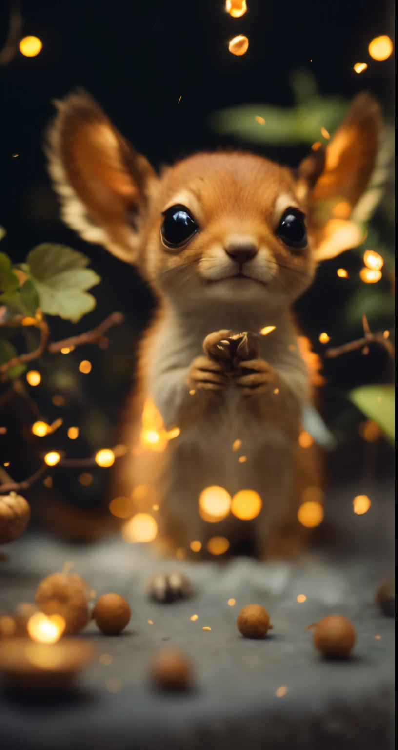 真实感, Realism, Squirrel, tasseled ears, furry tail, tmasterpiece, Brad Jongsan walks in the jungle (Night of the Fireflies), (higly detailed: 1 1), rough face, natural skin, hiquality, NSFW, pretty eyes, (Detailed face and eyes), (s face: 1 2), tumult, Complementary, real-photo, ..PSD, Lightweight Film Photography, sharp-focus, contrast lighting, Detail Skin, high resolution 8k, Crazy detailing, Realistic, professional photo of a, 8K UHD, dslr, soft light,  hiquality, film grains, Fujifilm XT3