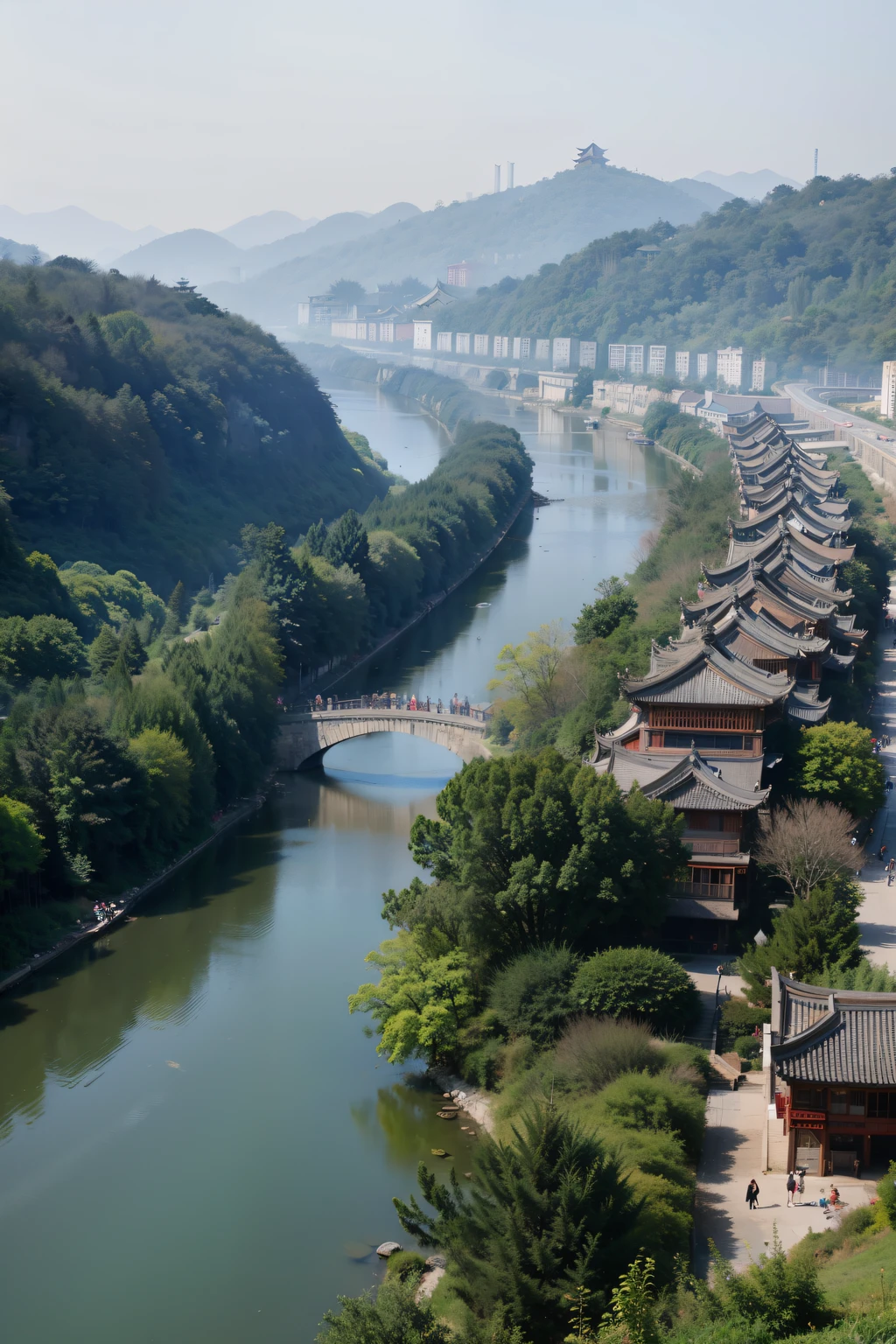 Nanjing Jiangning Urban and Rural Science, Education, Culture, Health and Beautiful Countryside Niushou Mountain Qianjiadu Jinhua Village