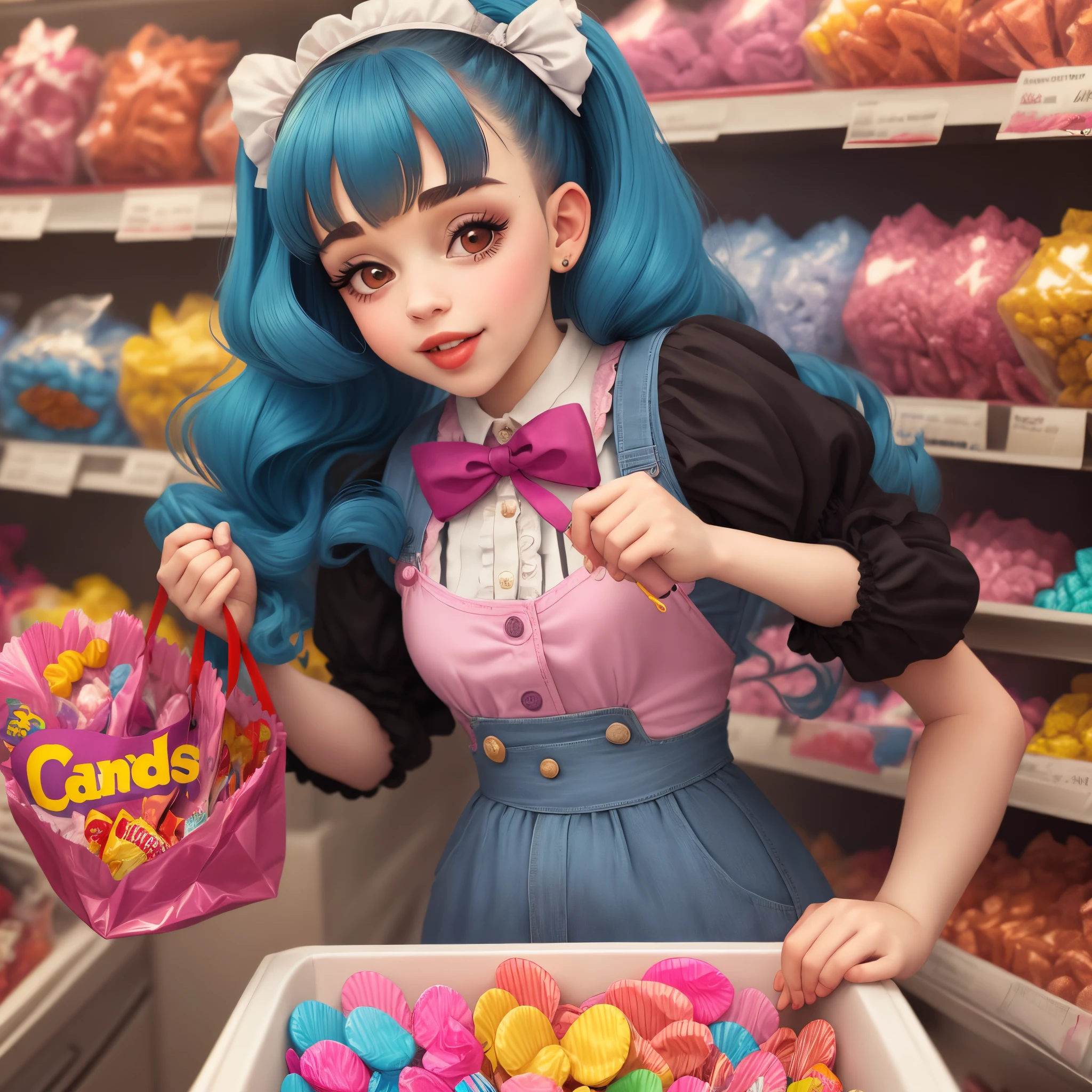 Melanie Martinez buying candy