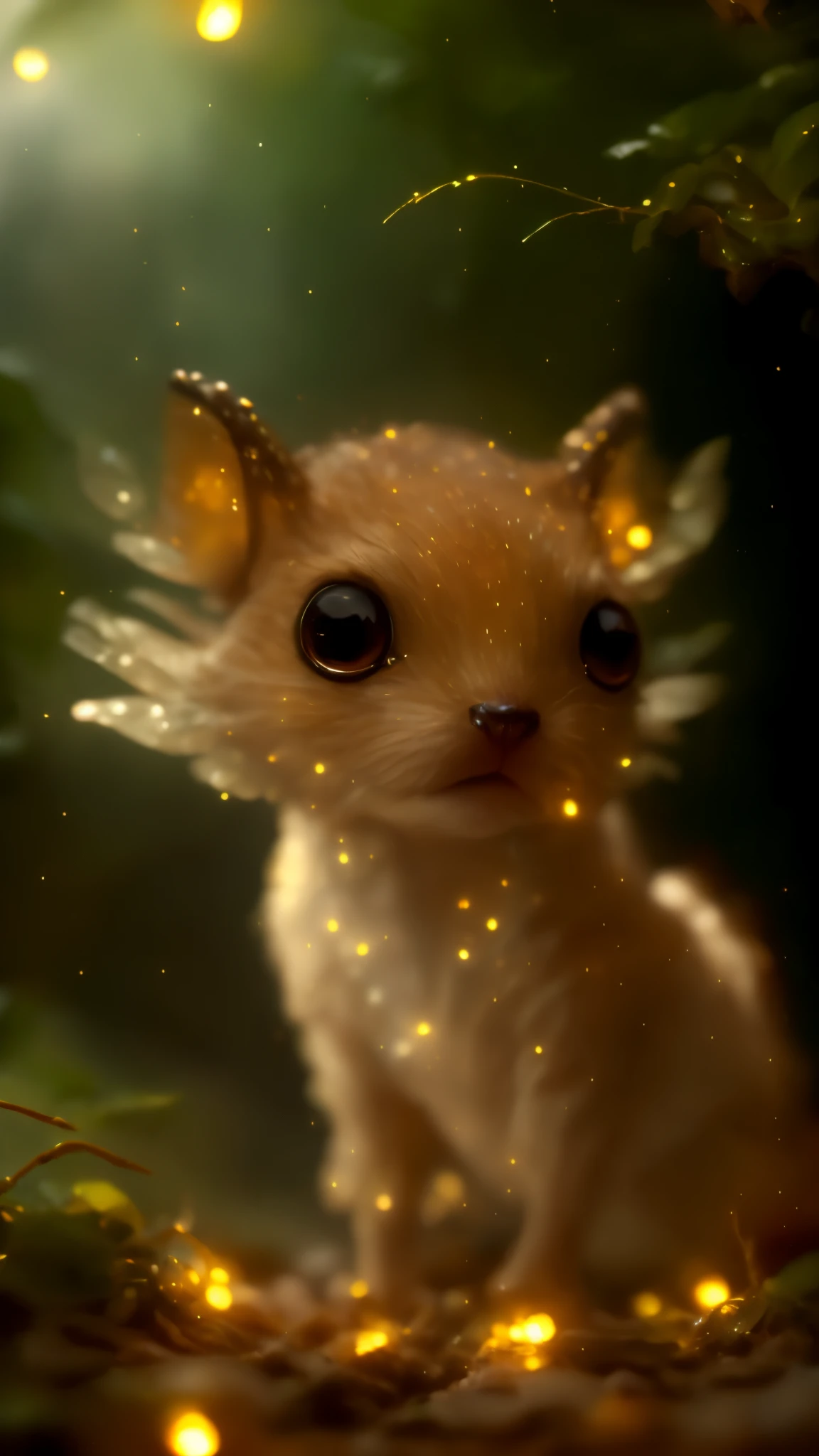 closeup angle of cute tiny little glowworms illuminating a bush, a detailed painting, cgsociety, detailed painting, artstation hd, high detail, cgsociety, photorealism, concept art, artstation hd, official art, bokeh, 真实感, Realism, tmasterpiece, Brad Jongsan walks in the jungle (Night of the Fireflies), (higly detailed: 1 1), rough face, natural skin, hiquality, NSFW, pretty eyes, (Detailed face and eyes), (s face: 1 2), tumult, Complementary, real-photo, .PSD, Lightweight Film Photography, sharp-focus, contrast