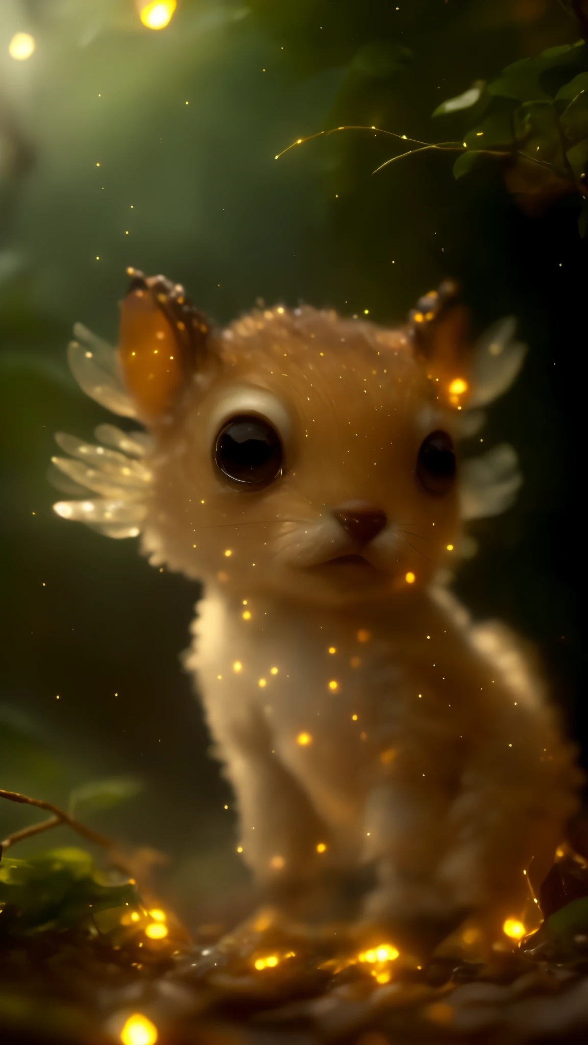 closeup angle of cute tiny little glowworms illuminating a bush, a detailed painting, cgsociety, detailed painting, artstation hd, high detail, cgsociety, photorealism, concept art, artstation hd, official art, bokeh, 真实感, Realism, tmasterpiece, Brad Jongsan walks in the jungle (Night of the Fireflies), (higly detailed: 1 1), rough face, natural skin, hiquality, NSFW, pretty eyes, (Detailed face and eyes), (s face: 1 2), tumult, Complementary, real-photo, .PSD, Lightweight Film Photography, sharp-focus, contrast