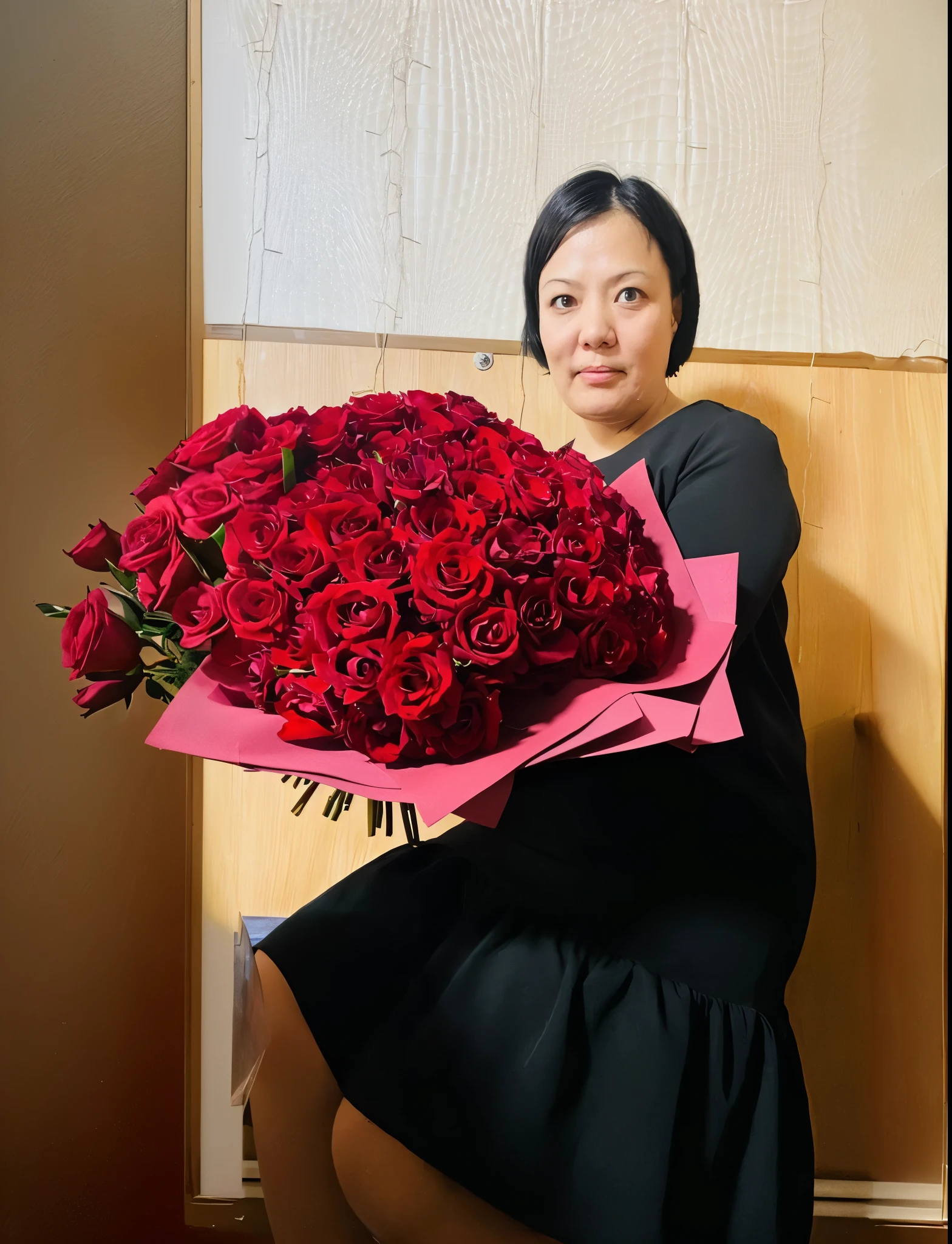 (best quality,4k,8k,highres,masterpiece:1.2),ultra-detailed,(realistic,photorealistic,photo-realistic:1.37),transparent,blending with the background, bright and vibrant colors, vivid floral arrangement: bouquet of roses, delicate petals in soft shades of pink and red, intricate details of each rose, gentle and natural lighting, seamless integration with the surroundings, dreamlike atmosphere, artistic rendering, soft and smooth brushstrokes, romantic and enchanting scenery, ethereal and magical ambiance
