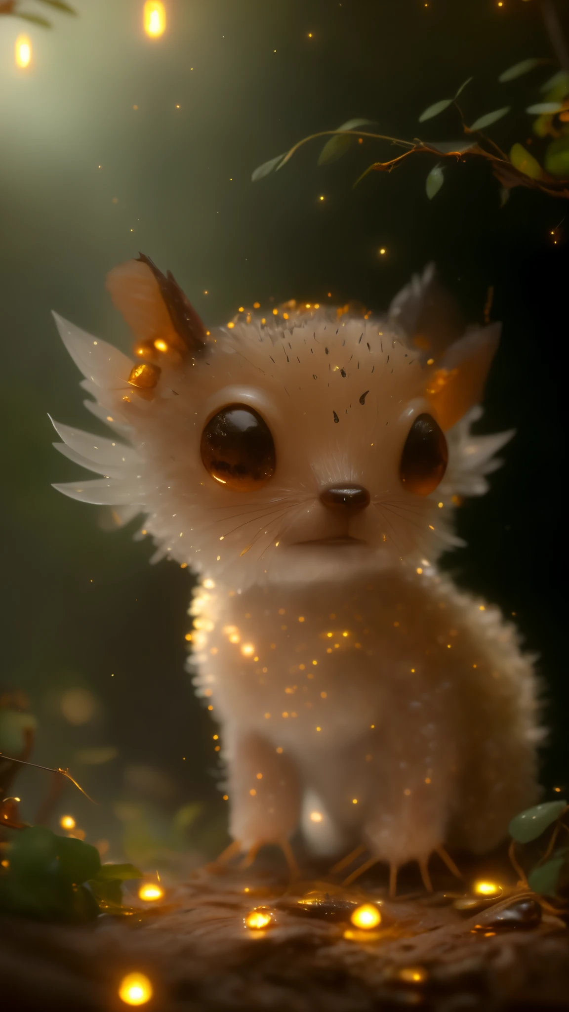 Close-up angle of cute tiny fireflies, illuminating the bush, a detailed painting, cgsociety, Detailed painting, artstation hd, high detail, cgsociety, photo realism, Concept art, artstation hd, official arts, bokeh, 真实感, Realism, tmasterpiece, trunk,Brad Jongsan walks in the jungle (Night of the Fireflies), (higly detailed: 1 1), rough face, natural skin, hiquality, NSFW, pretty eyes, (Detailed face and eyes), (s face: 1 2), tumult, Complementary, real-photo, ..PSD, Lightweight Film Photography, sharp-focus, contrast lighting, Detail Skin, high resolution 8k, Crazy detailing, Realistic, professional photo of a, 8K UHD, dslr, soft light, hiquality, film grains, Fujifilm XT3