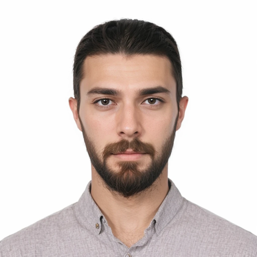 Add long beard and long hair