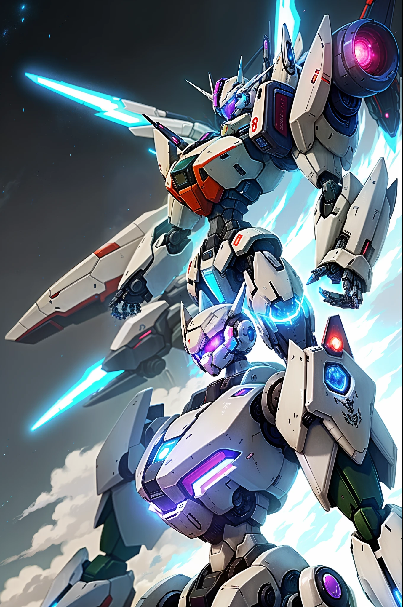 Pokémon，magical dream，picachu，em rosa，Personagem de anime de um gato com olhos e cauda brilhantes, ethereal and mecha theme, mecha animal, ferra mecha branco, beautiful robot character design, mecha cor branca, Eco de Overwatch, cute cyber gods, anime robotic mixed with organic, estilo mecha legal, # Mecha, female mecha, anime mecha aesthetic, mecha arte
INFO
Tamanho
1536X2048
Data
Jul 16, 2023
Mode
Pattern
Kind