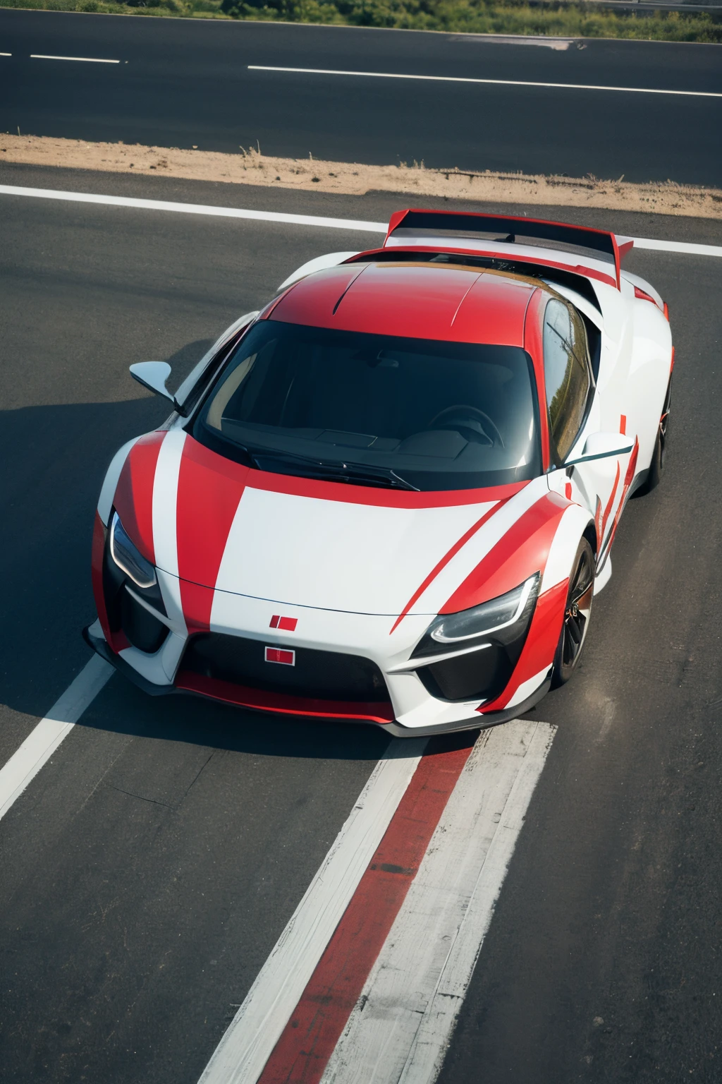 concept ambulance,Curvilinear styling,A sense of future technology,Top master design style,awardwinning,Complete body,Have a red cross sign,On the highway,Simple background,4k高清,High- sharpness,high detal,Render realistic