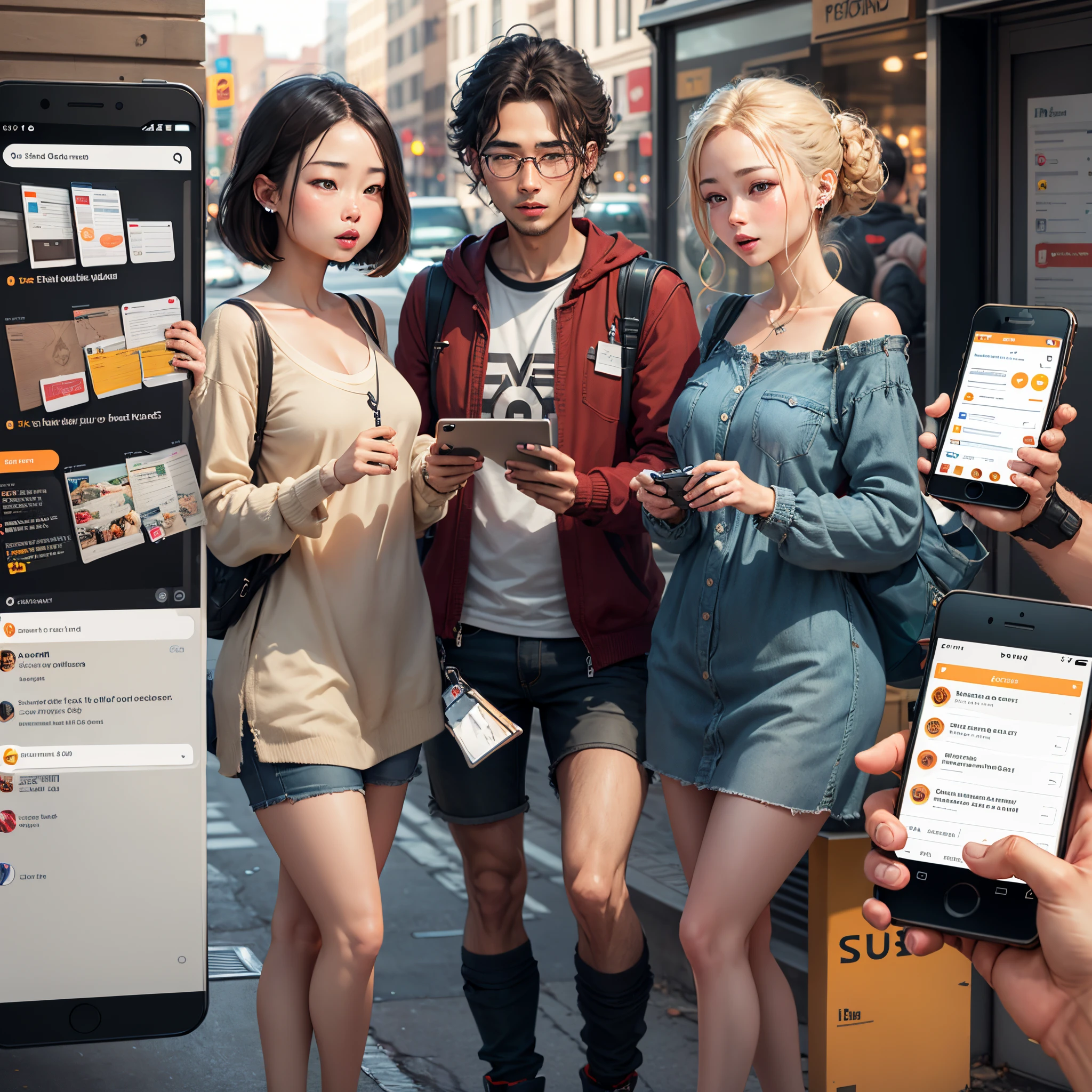 Multilingual exchange app