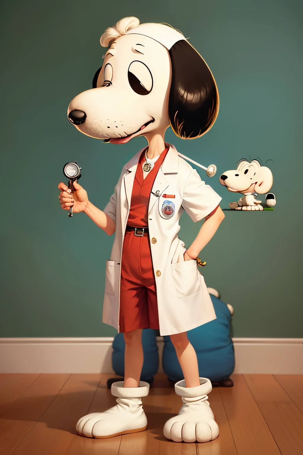snoopy as a doctor