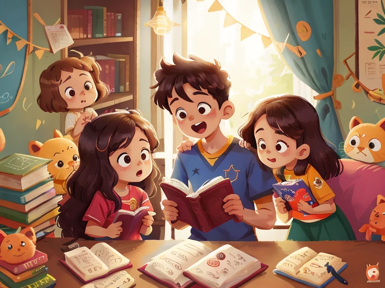 familia pequena fofa de tres lendo a biblia juntos de manha reunidos de um jeito feliz