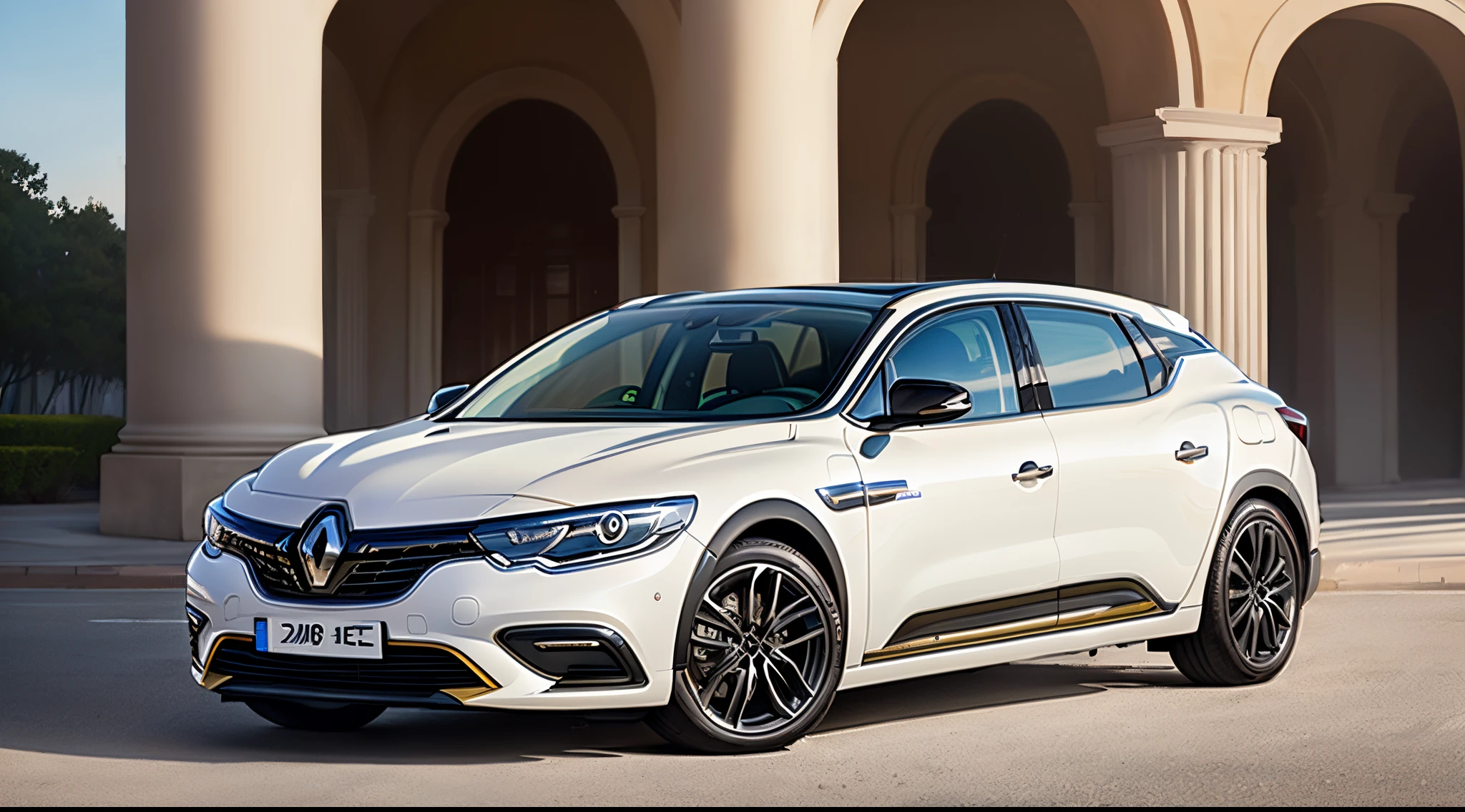 Renault Fluence prata reestilizado