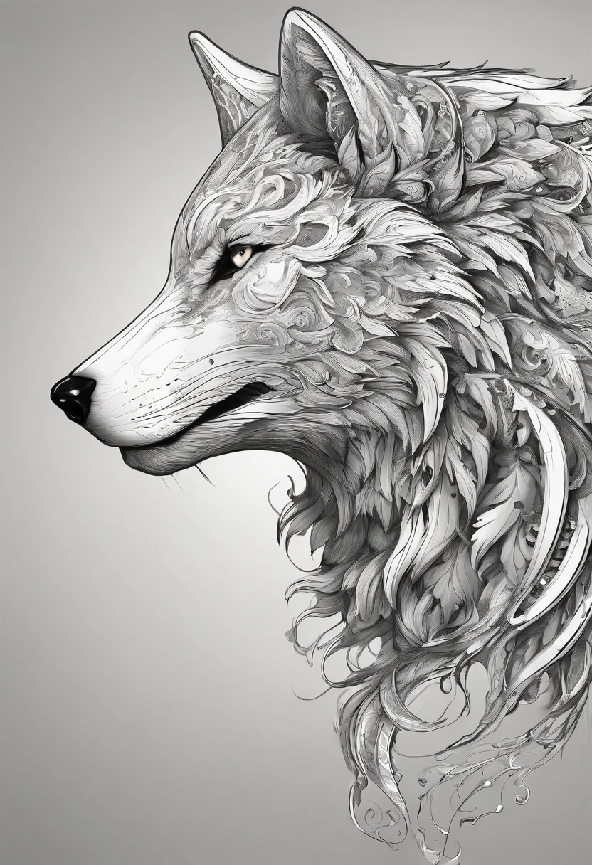 Splash art, a wolf head, ((white background)), piercing eyes, epic Instagram, artstation, splash style of colorful paint, contour, hyperdetailed intricately detailed , unreal engine, fantastical, intricate detail, splash screen, complementary colors, fantasy concept art, 8k resolution, deviantart masterpiece, oil painting, heavy strokes, paint dripping, splash arts