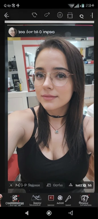 with artificial intelligence, crie uma imagem realista de uma mulher nua de seios imensos e com o rosto da imagem inserida.