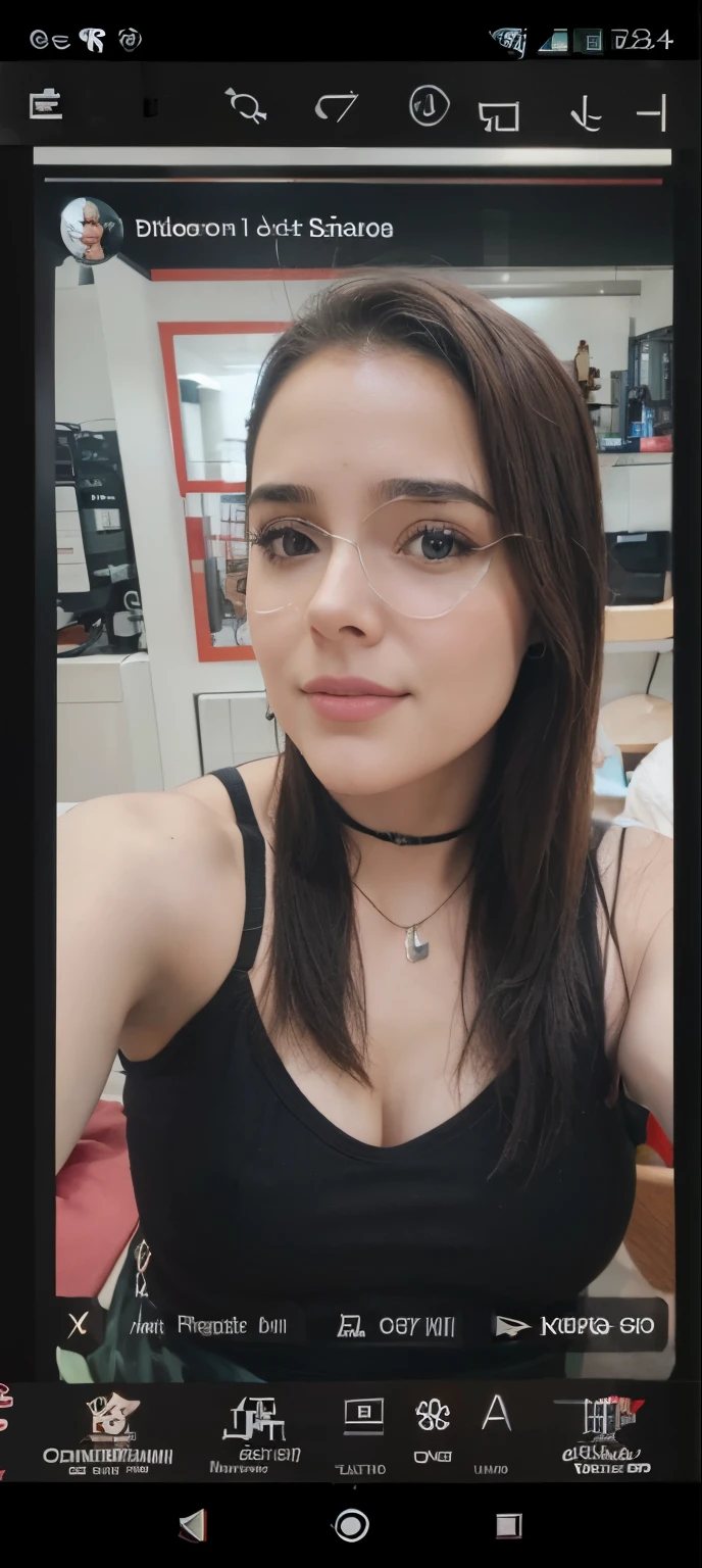 with artificial intelligence, crie uma imagem realista de uma mulher nua de seios imensos e com o rosto da imagem inserida.