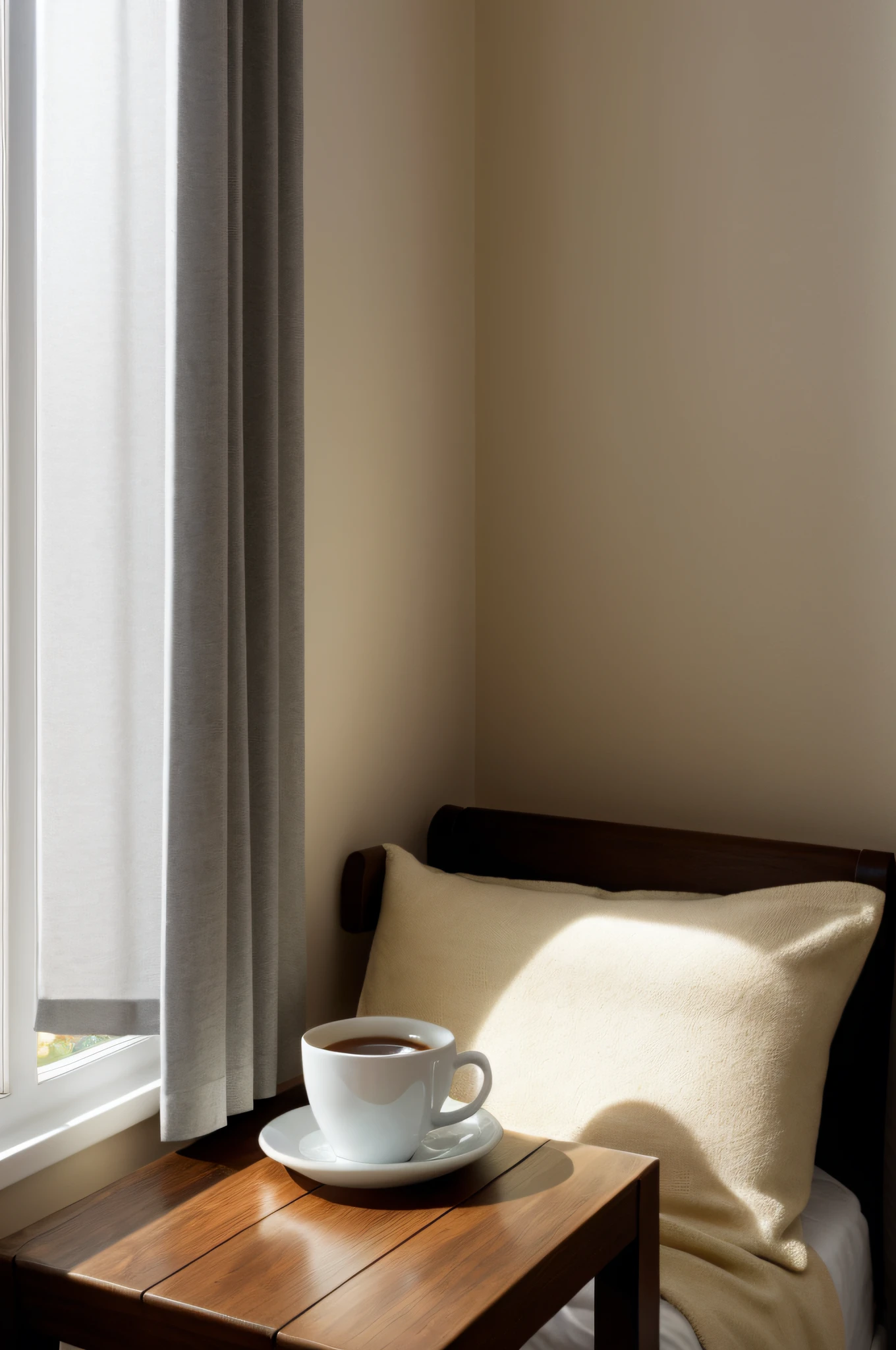 Saturday morning is a time of tranquility and relaxation.. The sun shines through the curtains., illuminating the room with soft light. El aire es fresco y limpio, no traffic noise or crowds. eso&#39;It&#39;s the perfect time to enjoy a cup of coffee or tea., leer un libro o simplemente relajarse y descansar.