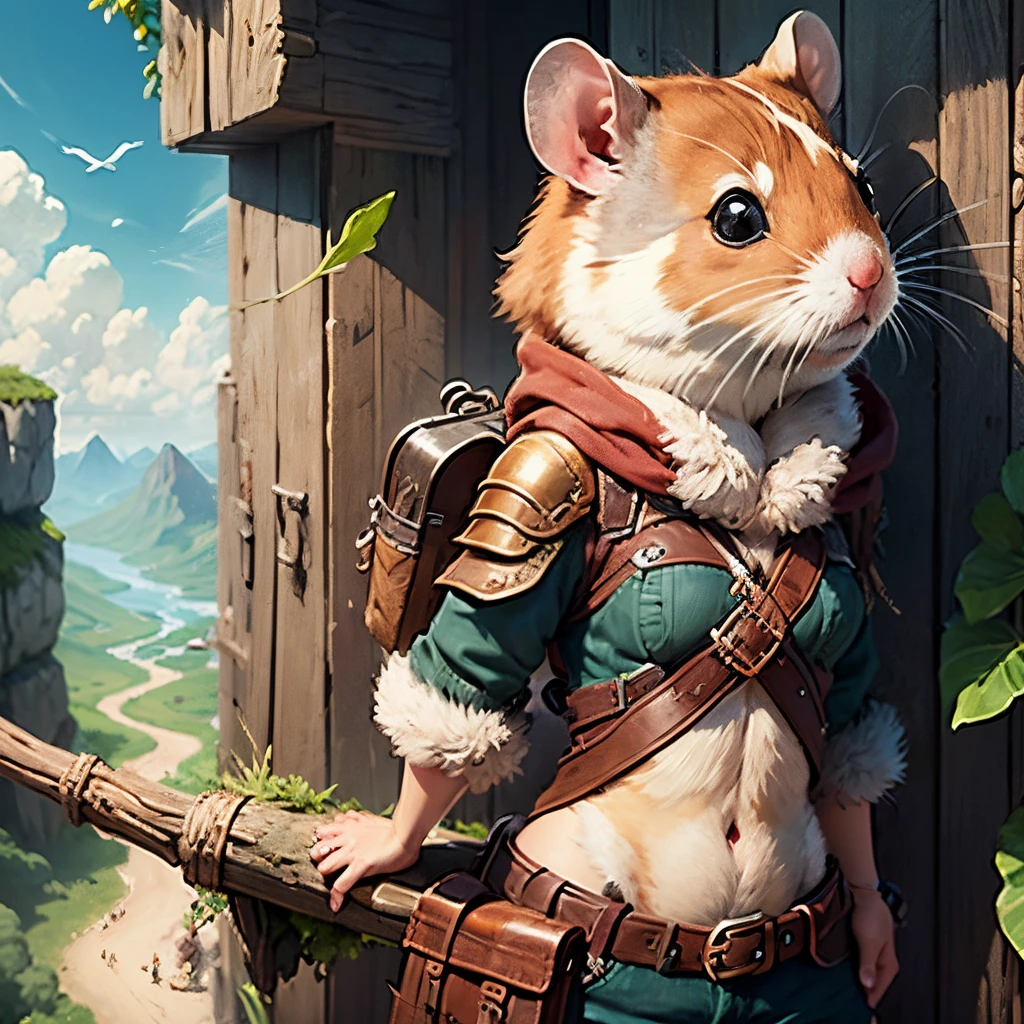 female Hamster Adventurer --auto --s2