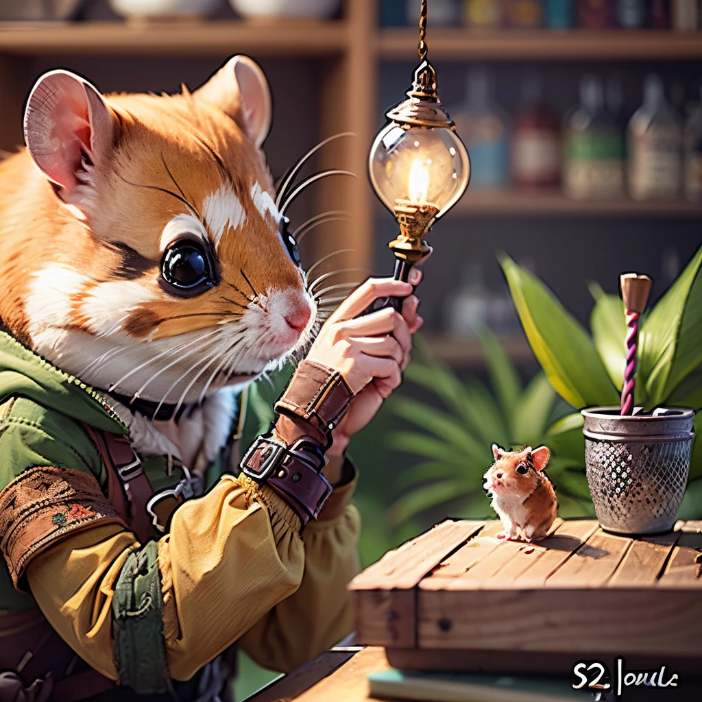 female Hamster Adventurer --auto --s2