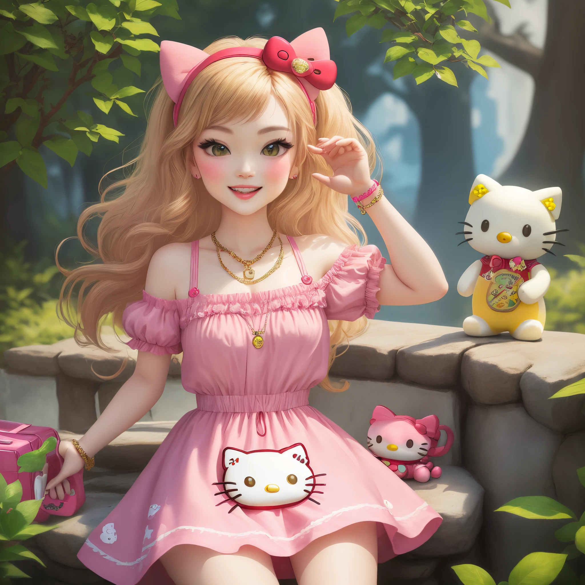 Hello kitty bling E+J