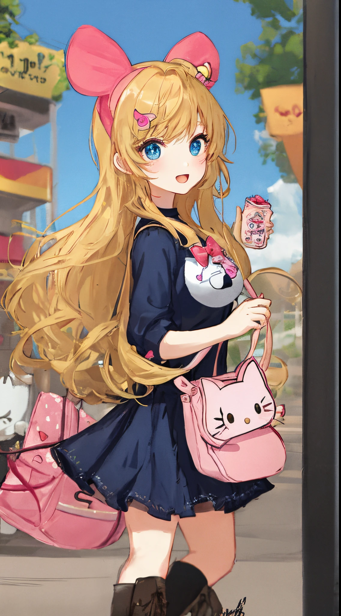 Open minded as hello kitty