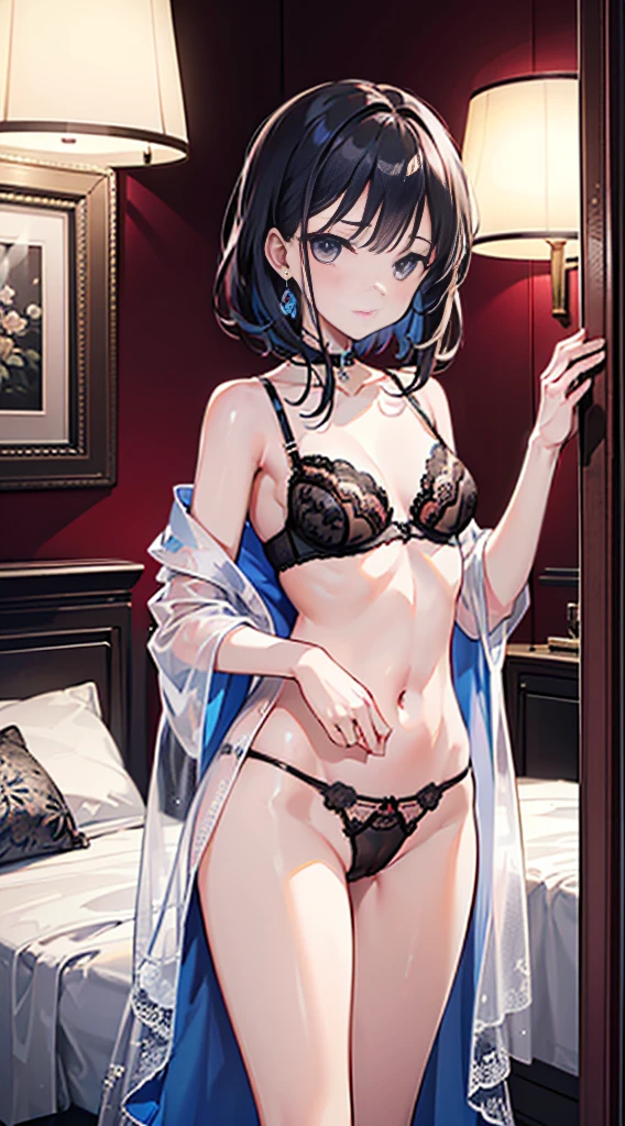 (1 girl), (artistic color panties:1.2), (colored lingerie:1.3), (skirt lift), (panties with side ties), (detailed erotic lace micro lingerie),highest quality, (masterpiece: 1.2), (fantasy like dress),(Luxurious dress with exquisite embroidery),(thin thong panties), (g-strings panties with very small area),(tanga panties with intricate and Delicate lace),(Exquisite lingerie with Elaborate embroidery), (camel toe:1.1), Sexy lingerie, see-through, Thin fine fabrics,(Bedroom in a mansion with warm atmosphere), fireplace,Seductive expression, expectant look,(one woman), Soft lighting,Professional Lighting, Photon mapping,delicate luster, discreet gross.