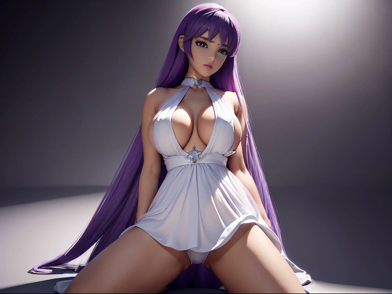 (((saori)))8k,((de saint seiya)))de pie frente a la camara(((frame of a girl )))(((saori kido con su vestido blanco)))((((lleva su cetro))(((Amazing tits)))caliente, hermosa,((Hornie)),(((lleva vestido blanco)))((tiene tetas perfectas)))8k,((como un render 3d)) hiperrealista todo como un motor irreal trazado de rayos render ((estilo humano hiperealista)),(((Empty dark background))). hiperrealista todo como un motor irreal trazado de rayos render estilo humano realista ,(((Empty dark background)))., Suavemente iluminado, Intimo exquisito detalle, foco nítido, intrincadamente detallado, rewarded photography, small-catchlight, bajo contraste, alta nitidez, facial-symmetry, profundidad de campo, cinematic background, Renderizado del motor irreal, Imagen central, dream-like, Suavemente iluminado, intimo, imagen de cuerpo completo ,cuerpo completo,((tetona)),((piernas torneadas)) perfecto ecchi, HDRI